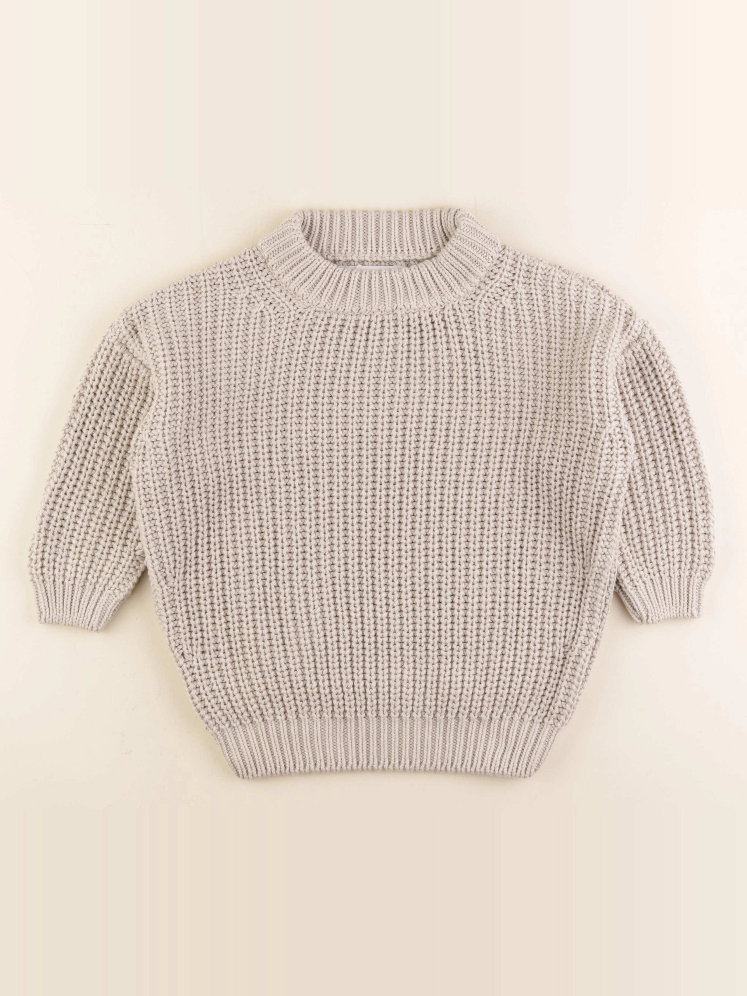 Kids of April  - pull beige - 6/8 ans