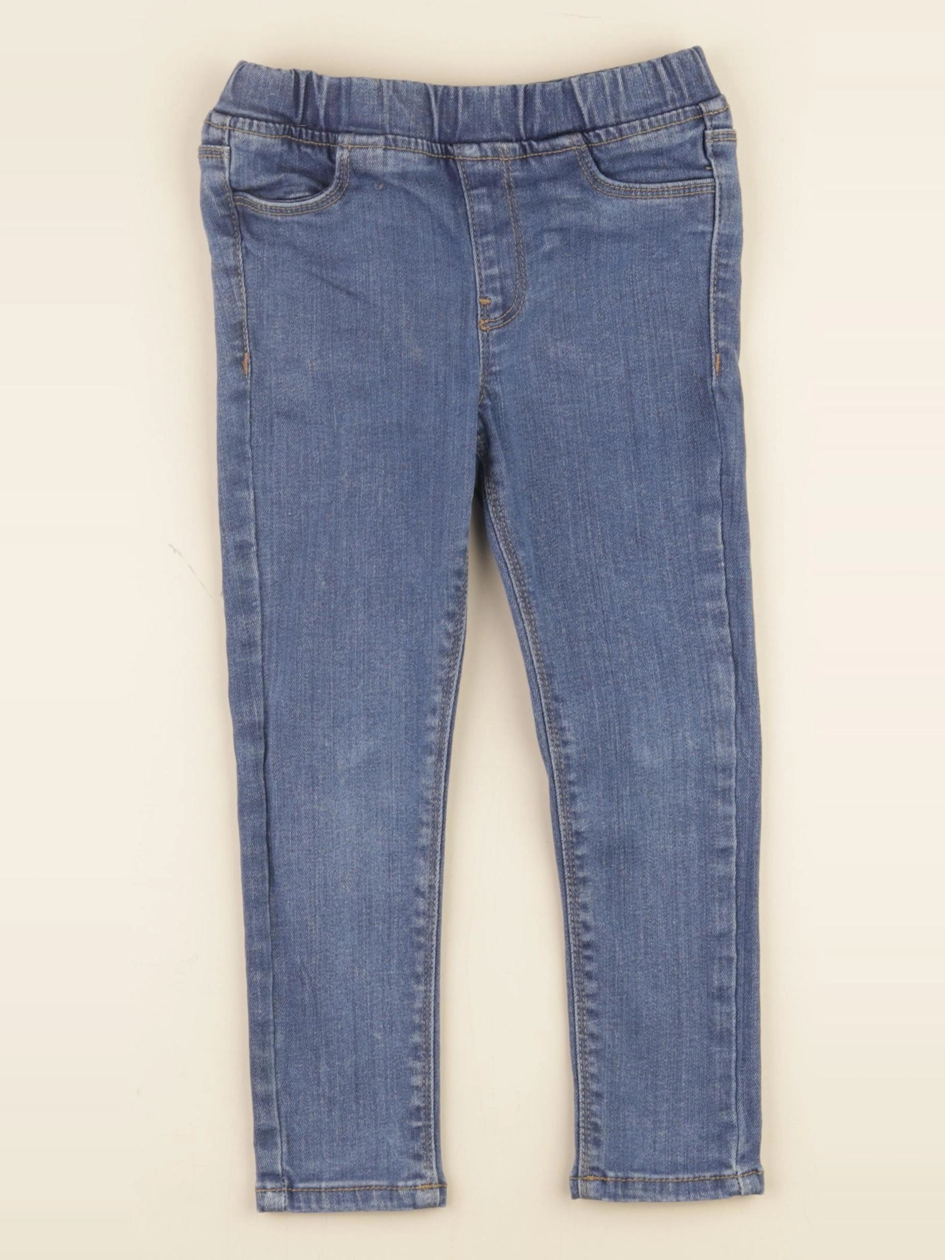 Vertbaudet - jegging bleu - 4 ans