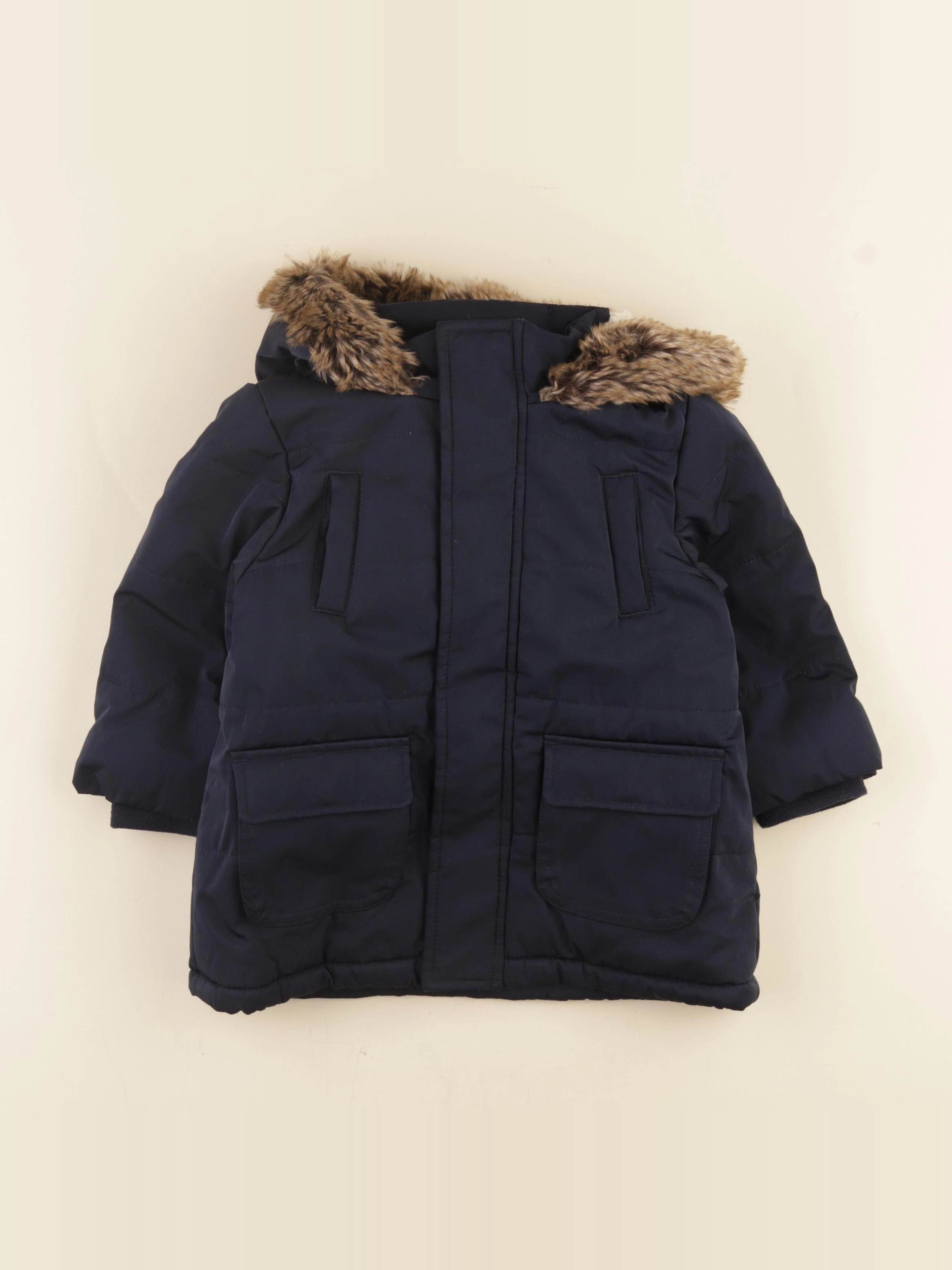 Boutchou - parka bleu - 24 mois