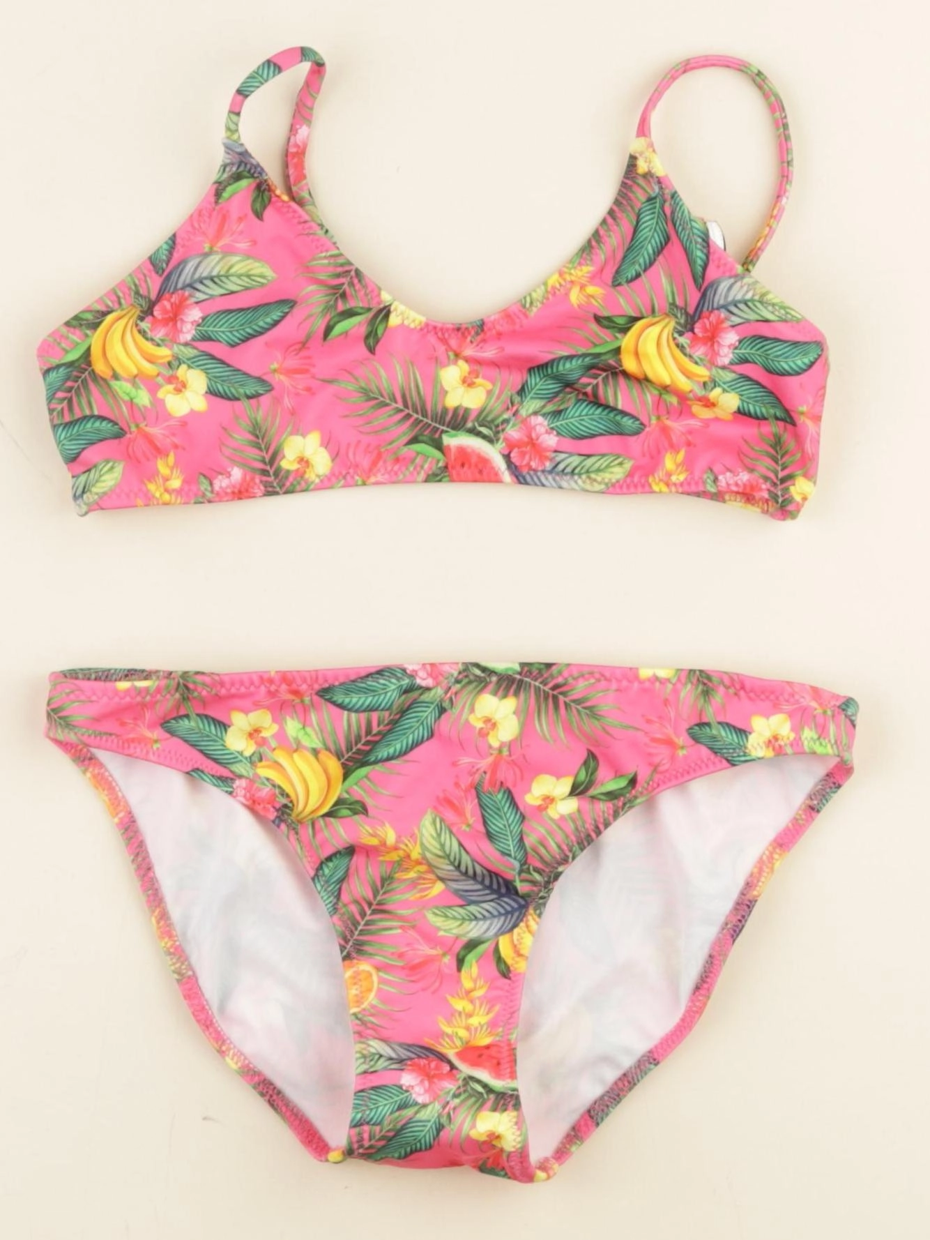 Zara - maillot de bain rose - 9/10 ans