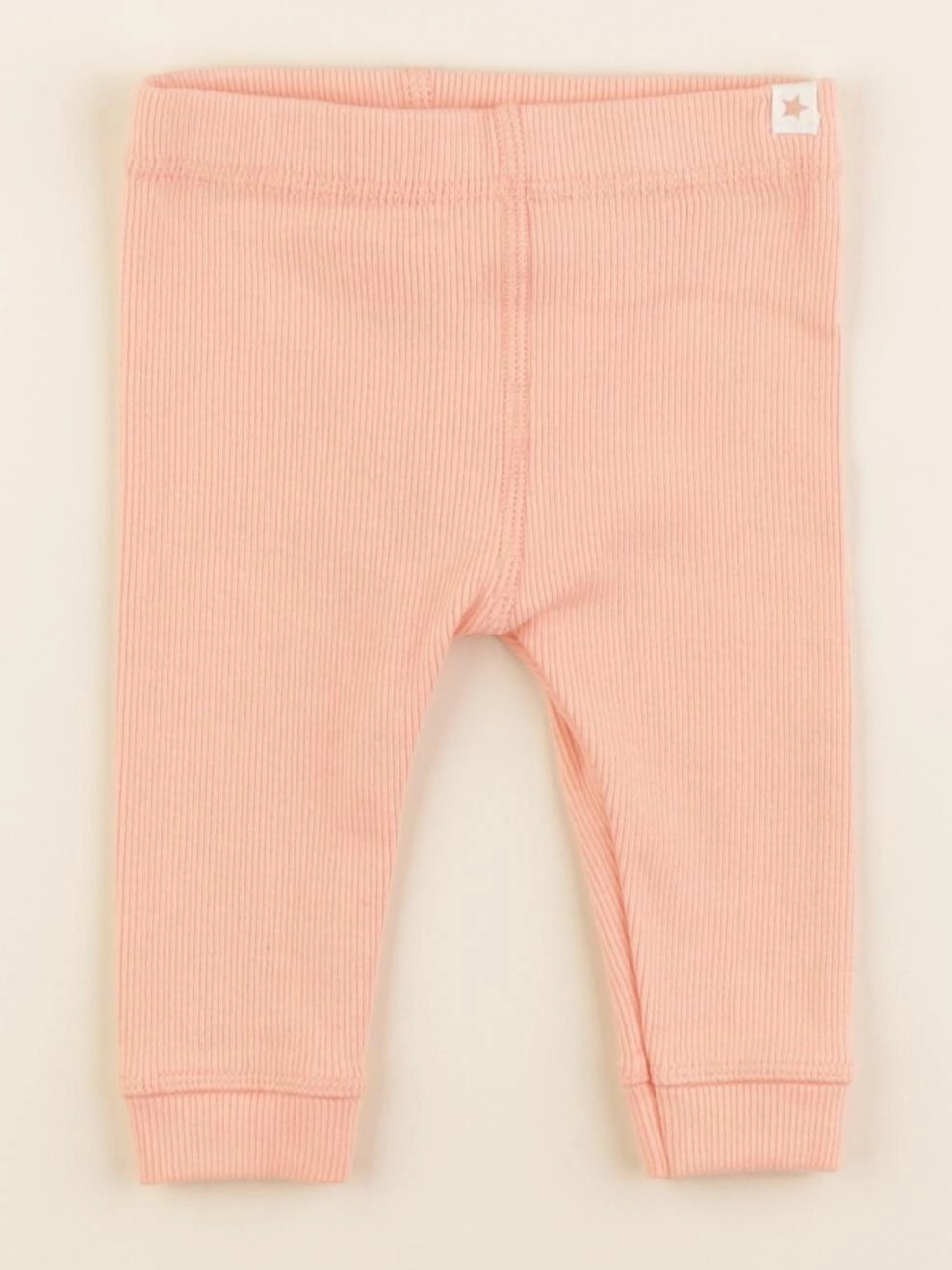 Zara - legging orange - 1/3 mois