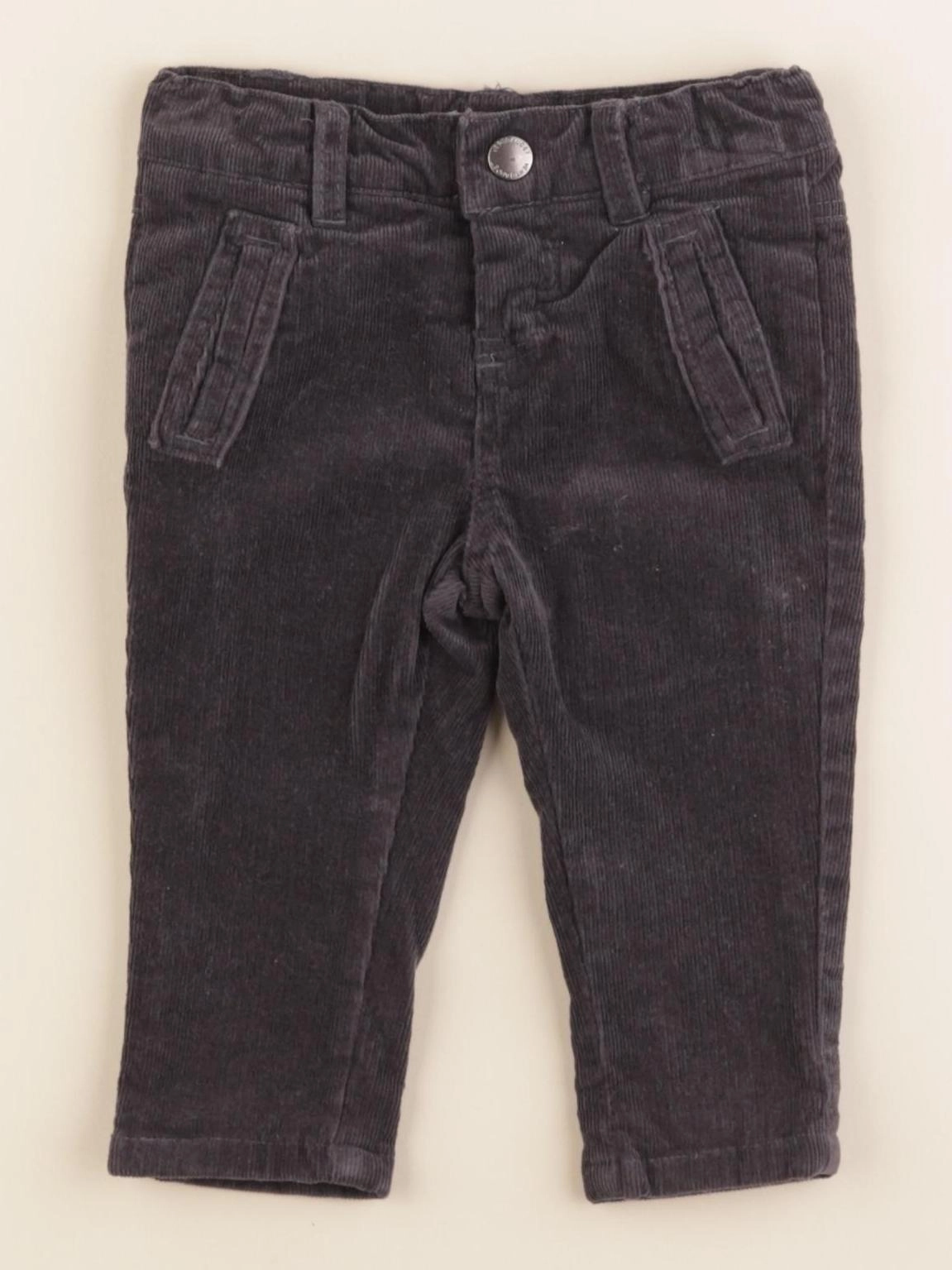 Vertbaudet - pantalon noir - 3 mois