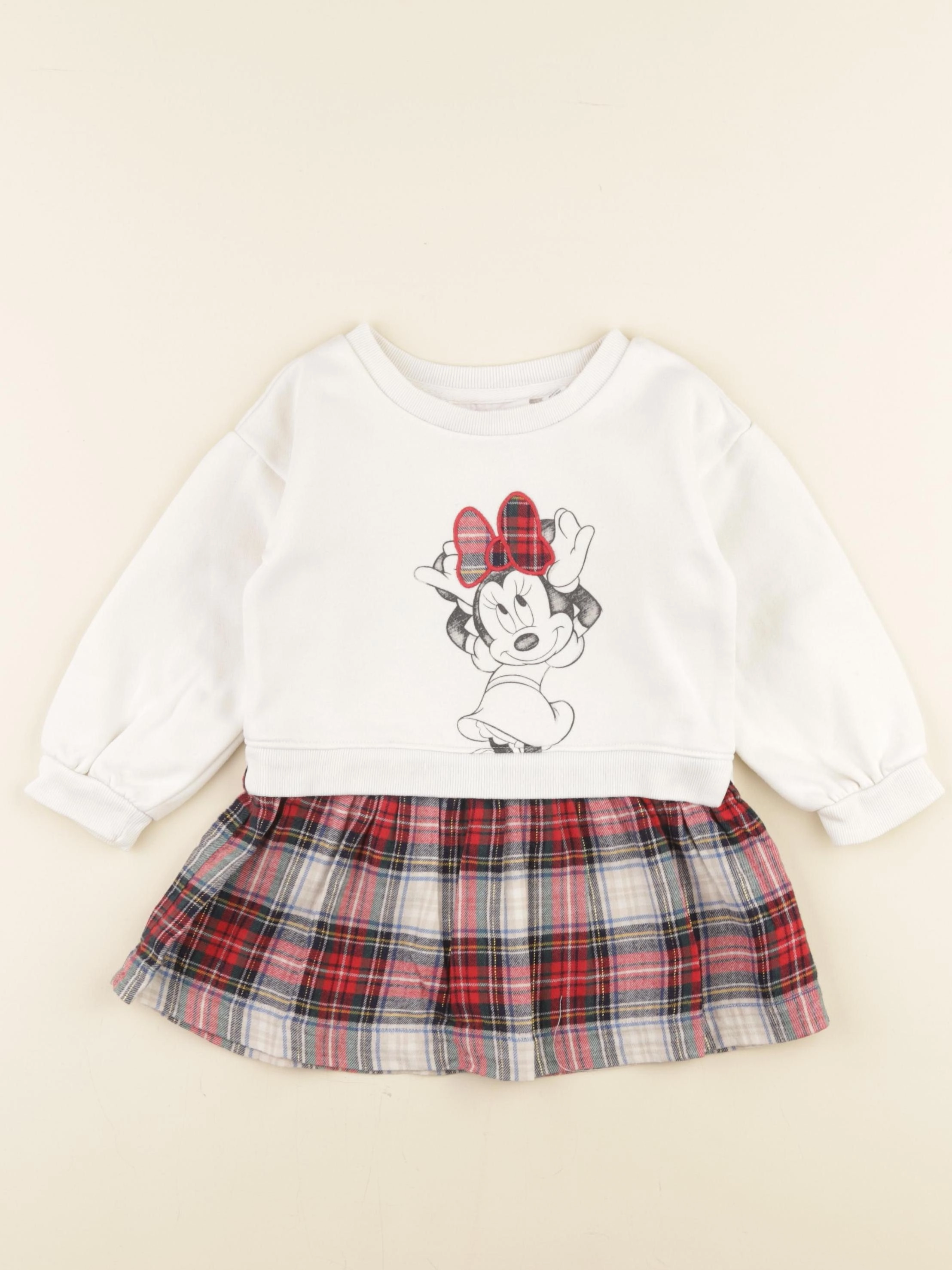 GAP - robe rouge - 18/24 mois