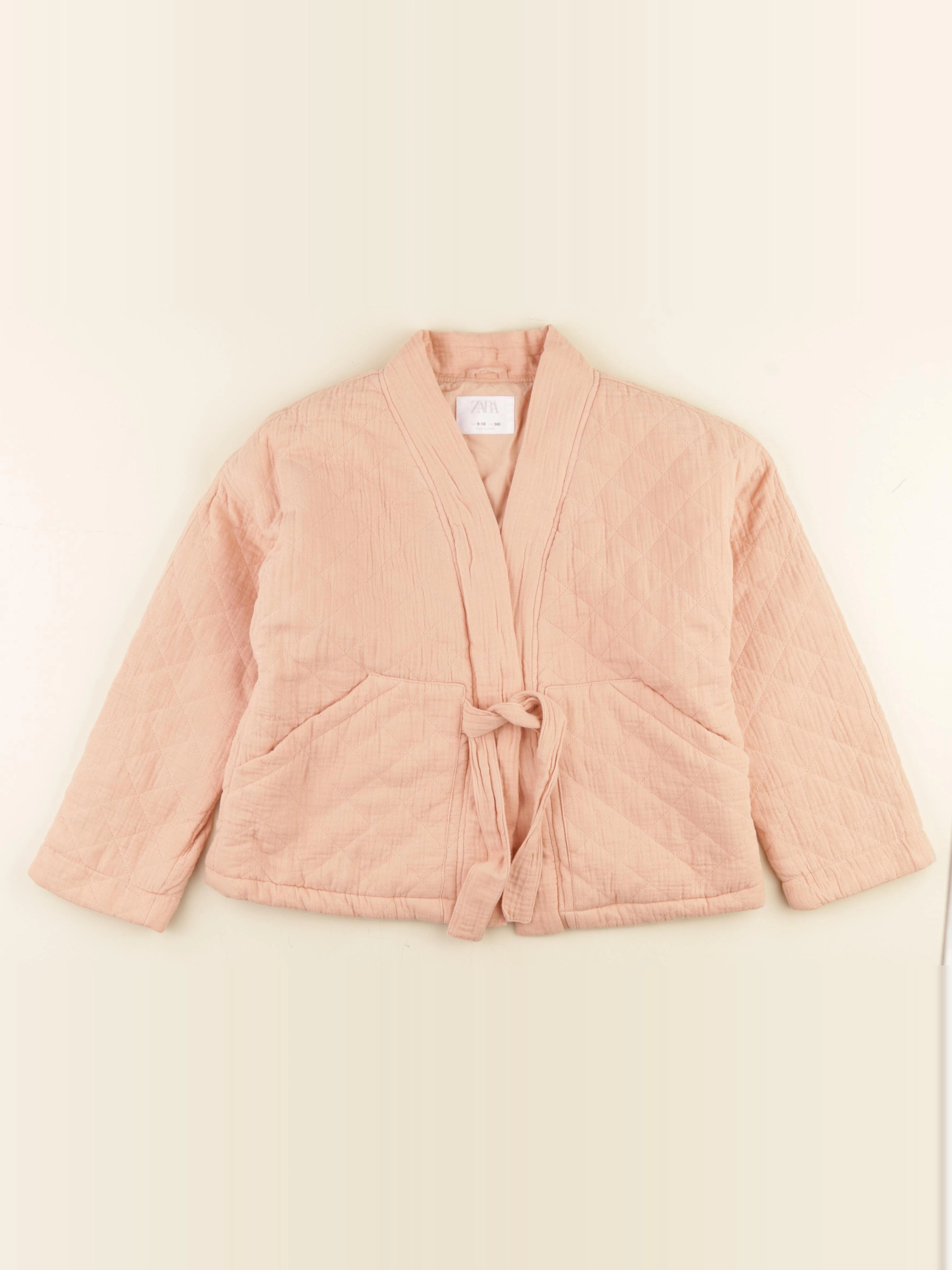 Zara - veste doublé rose - 9/10 ans