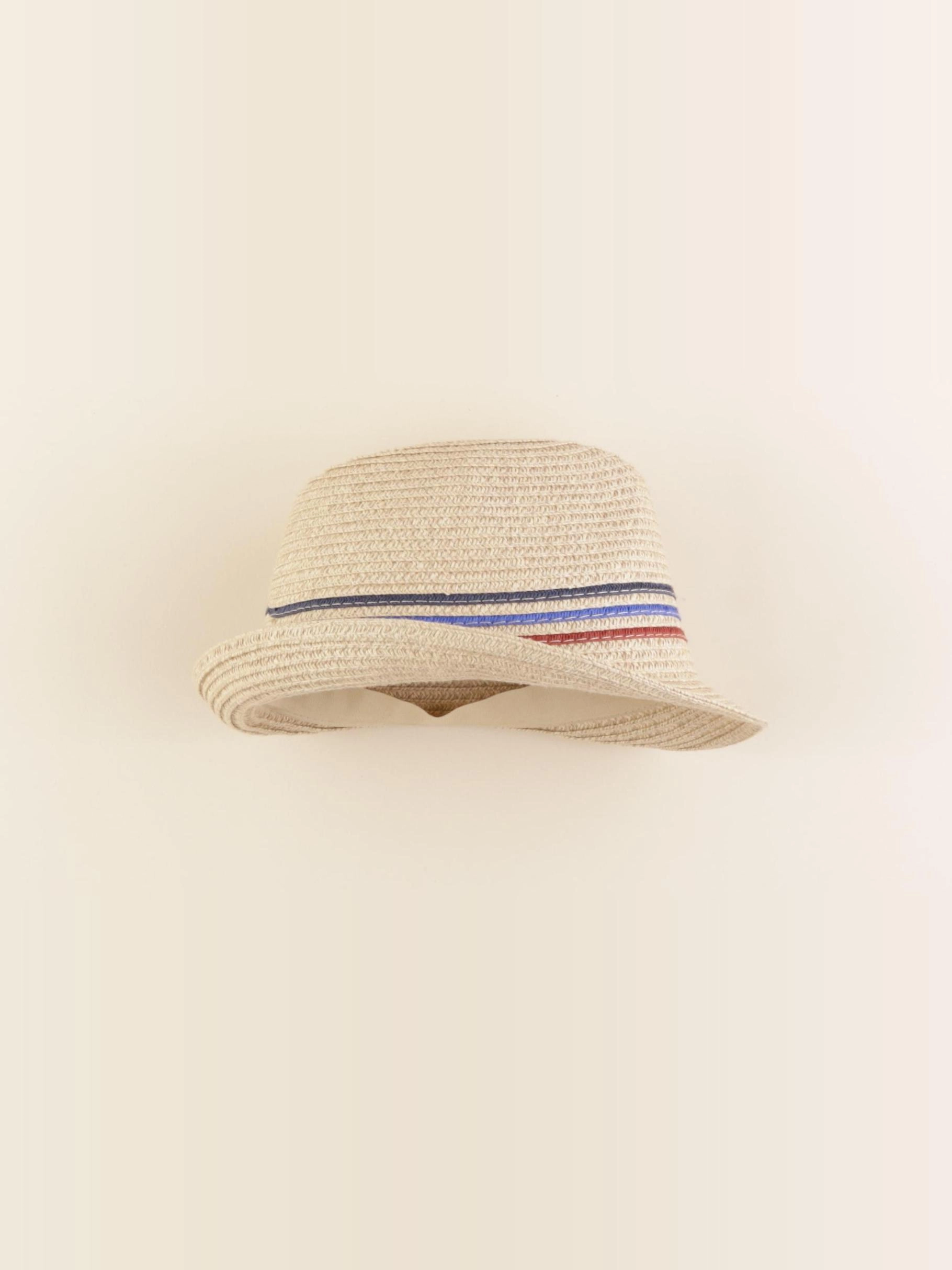 Vertbaudet - chapeau beige - 8/10 ans