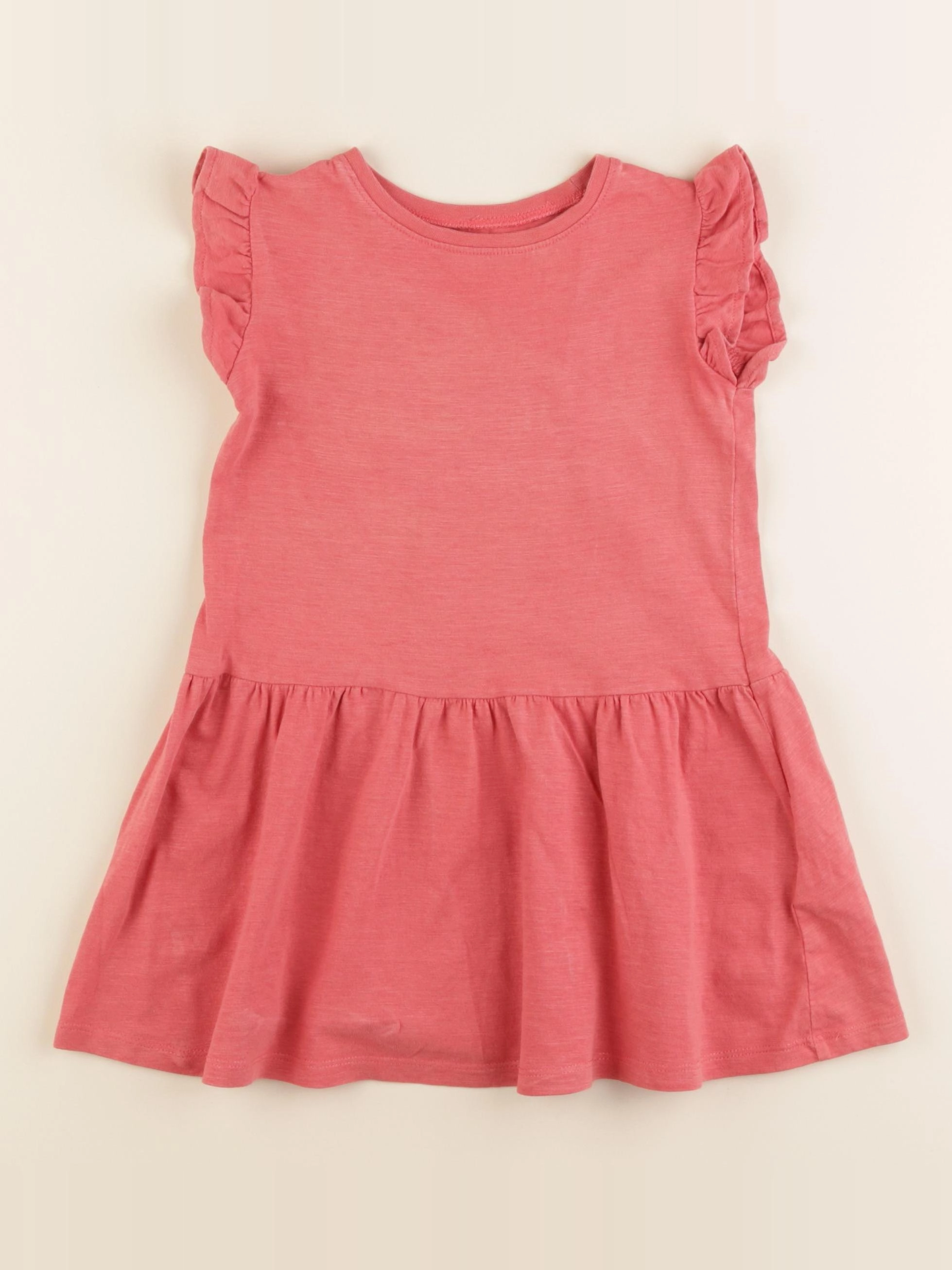 Vertbaudet - robe rouge - 3 ans