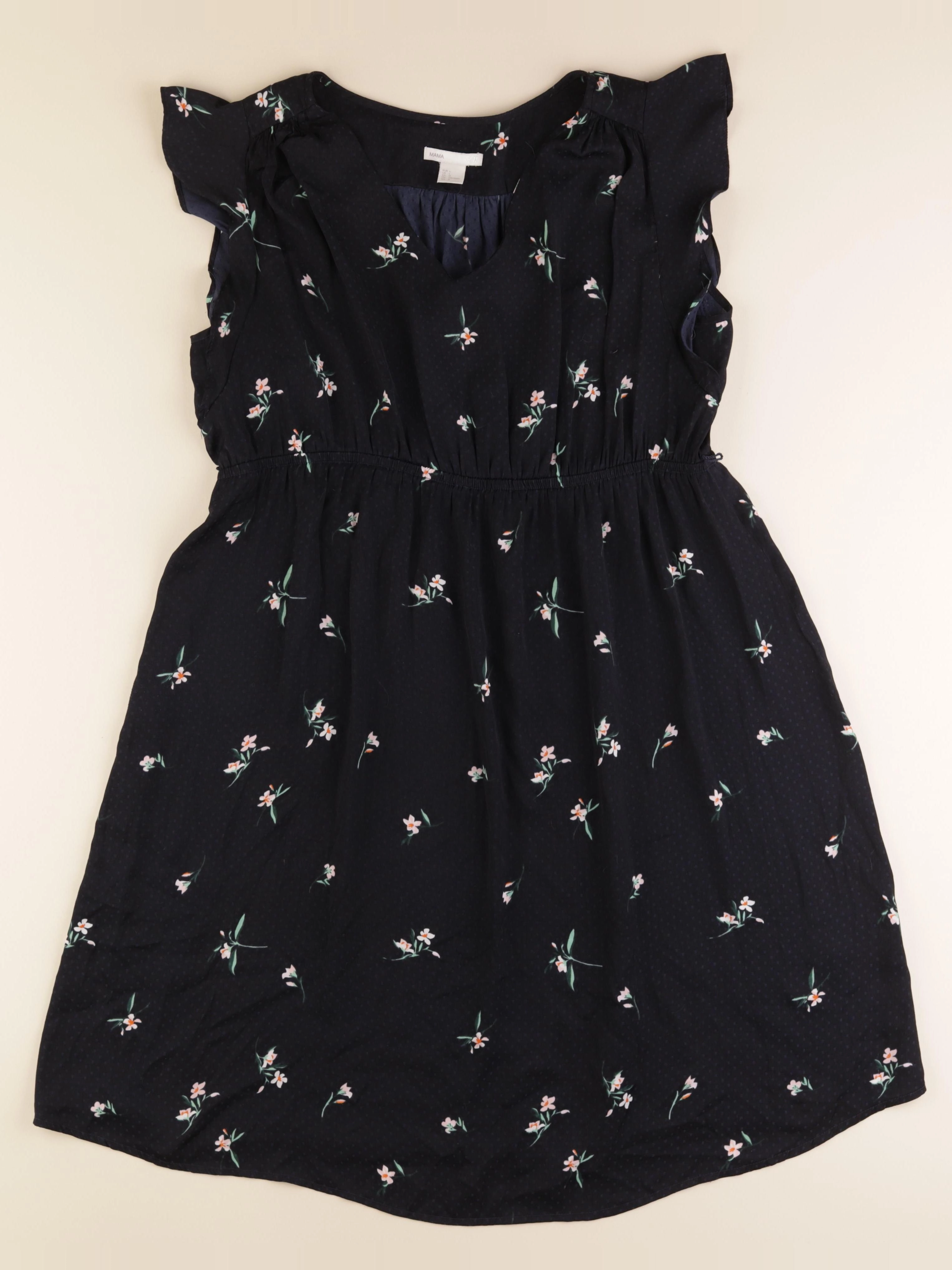 H&M - robe grossesse bleu - 44 à 46