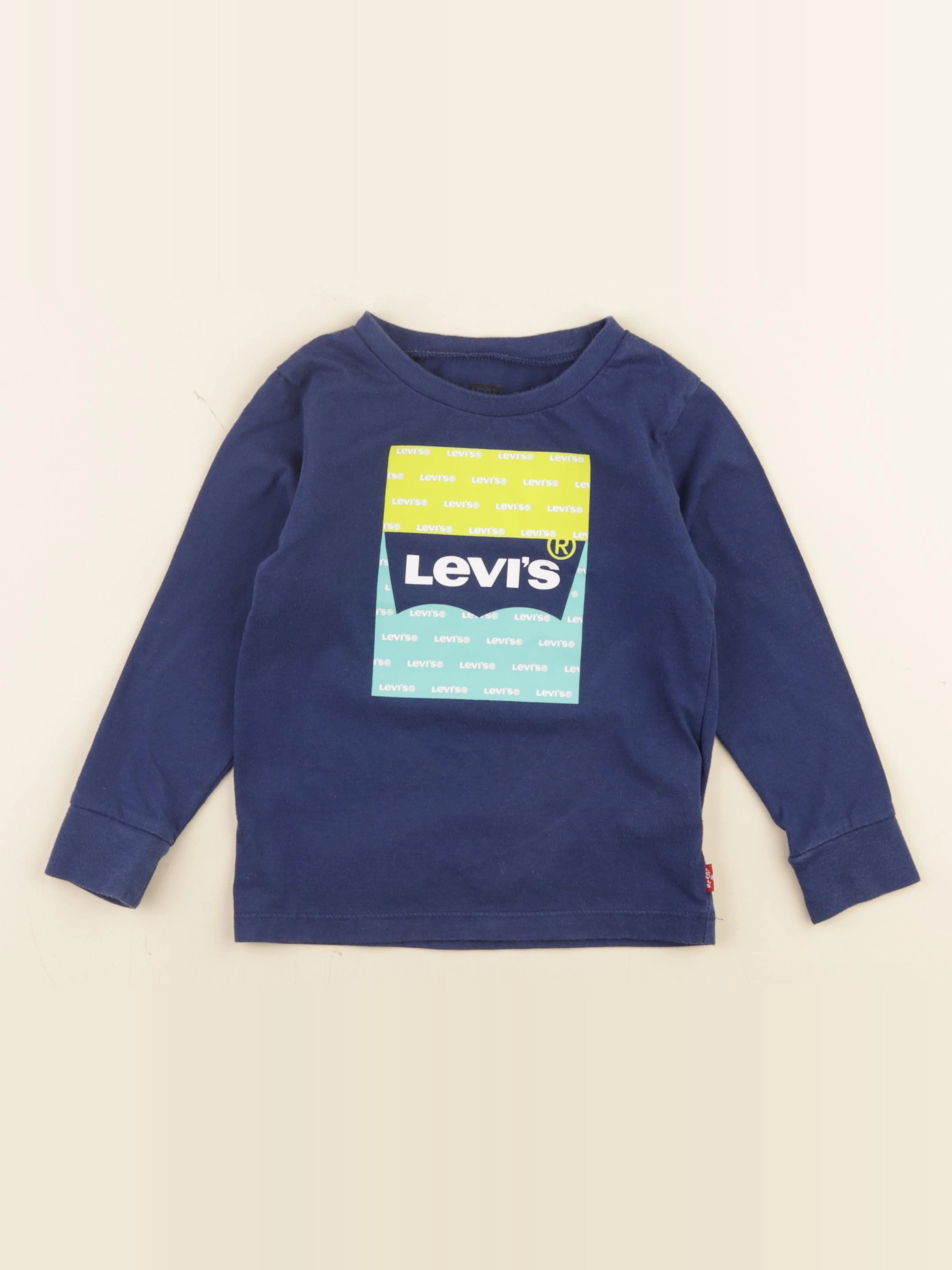 Levi's - tee-shirt bleu - 24 mois
