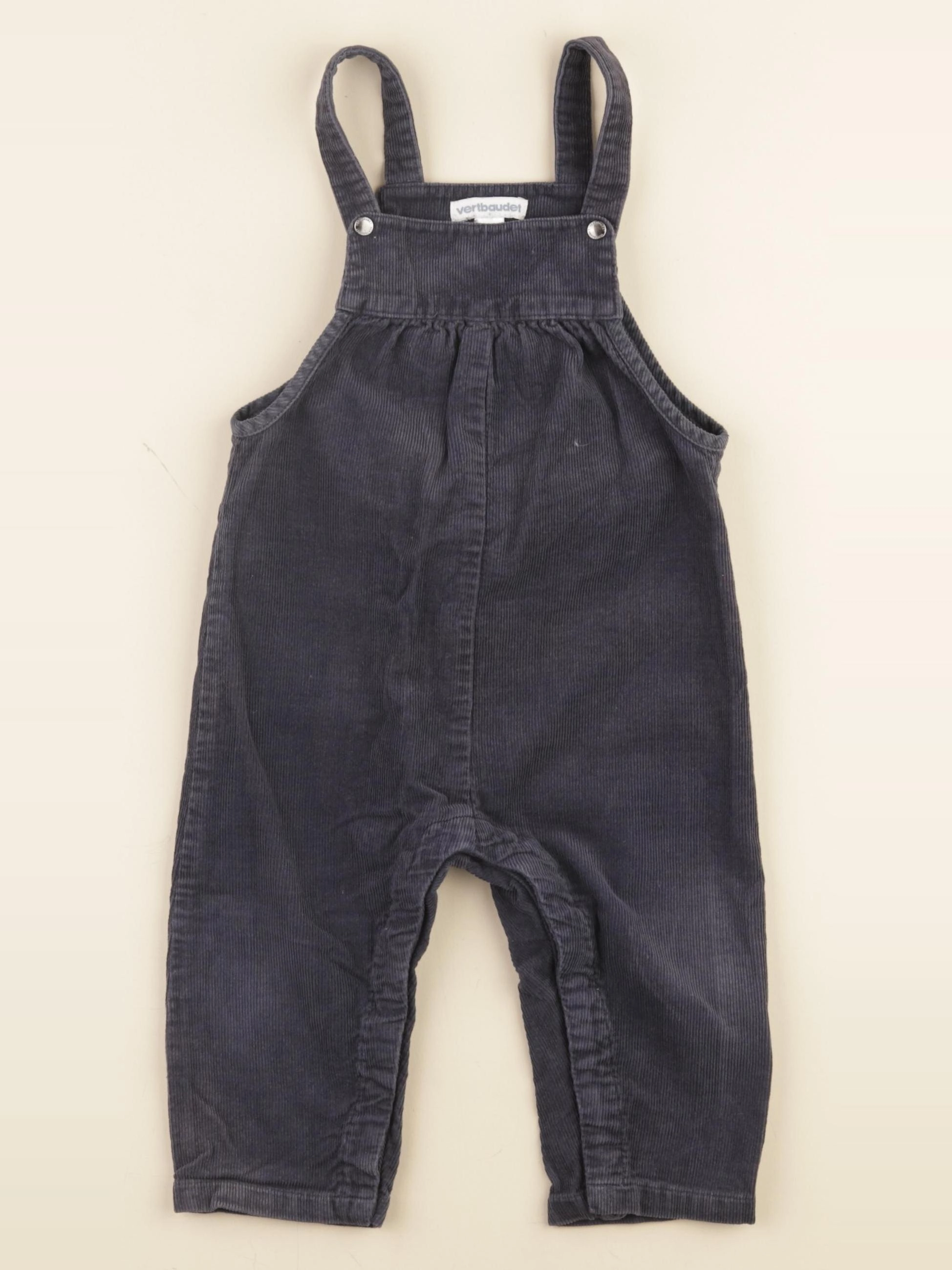 Vertbaudet - salopette bleu - 18 mois