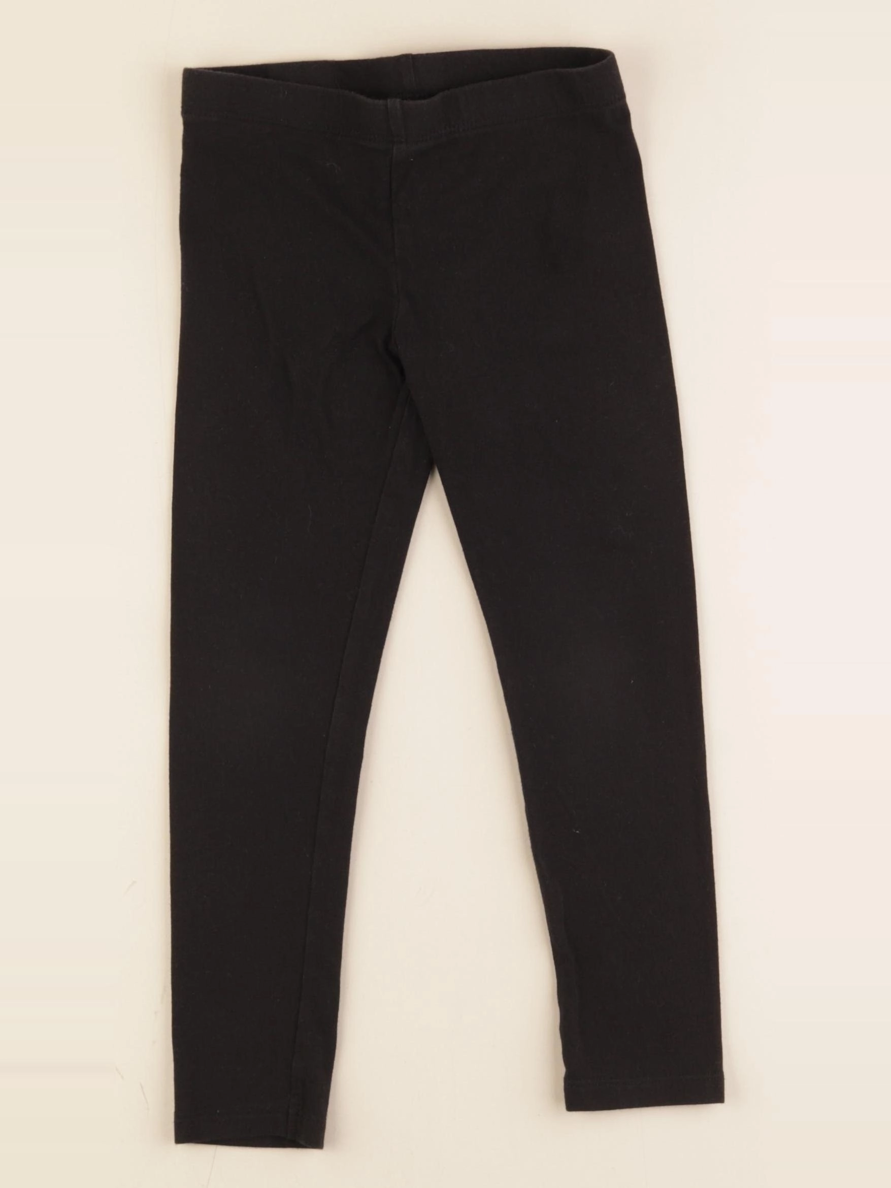 H&M - legging noir - 3/4 ans
