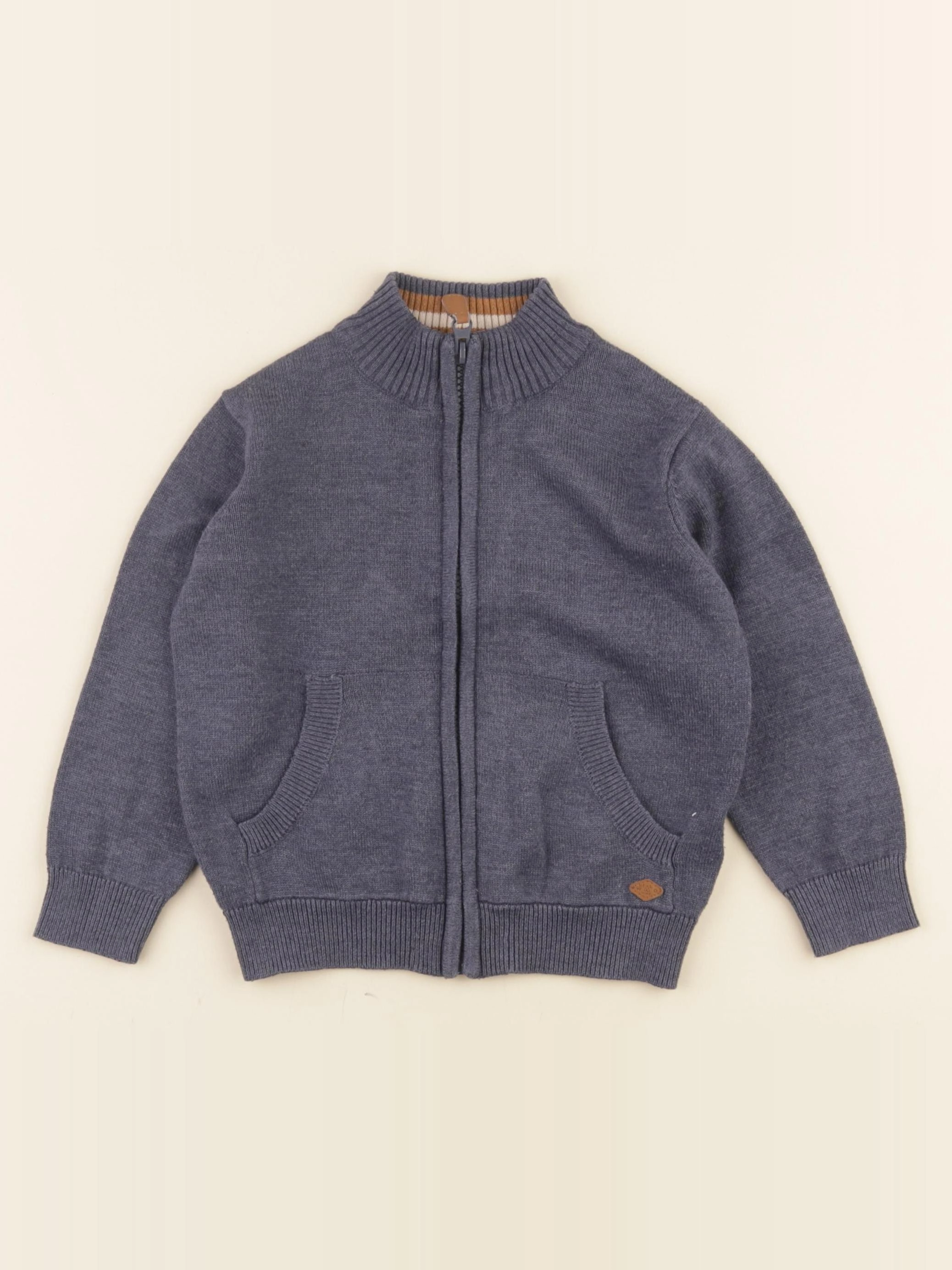 Vertbaudet - gilet bleu - 3 ans