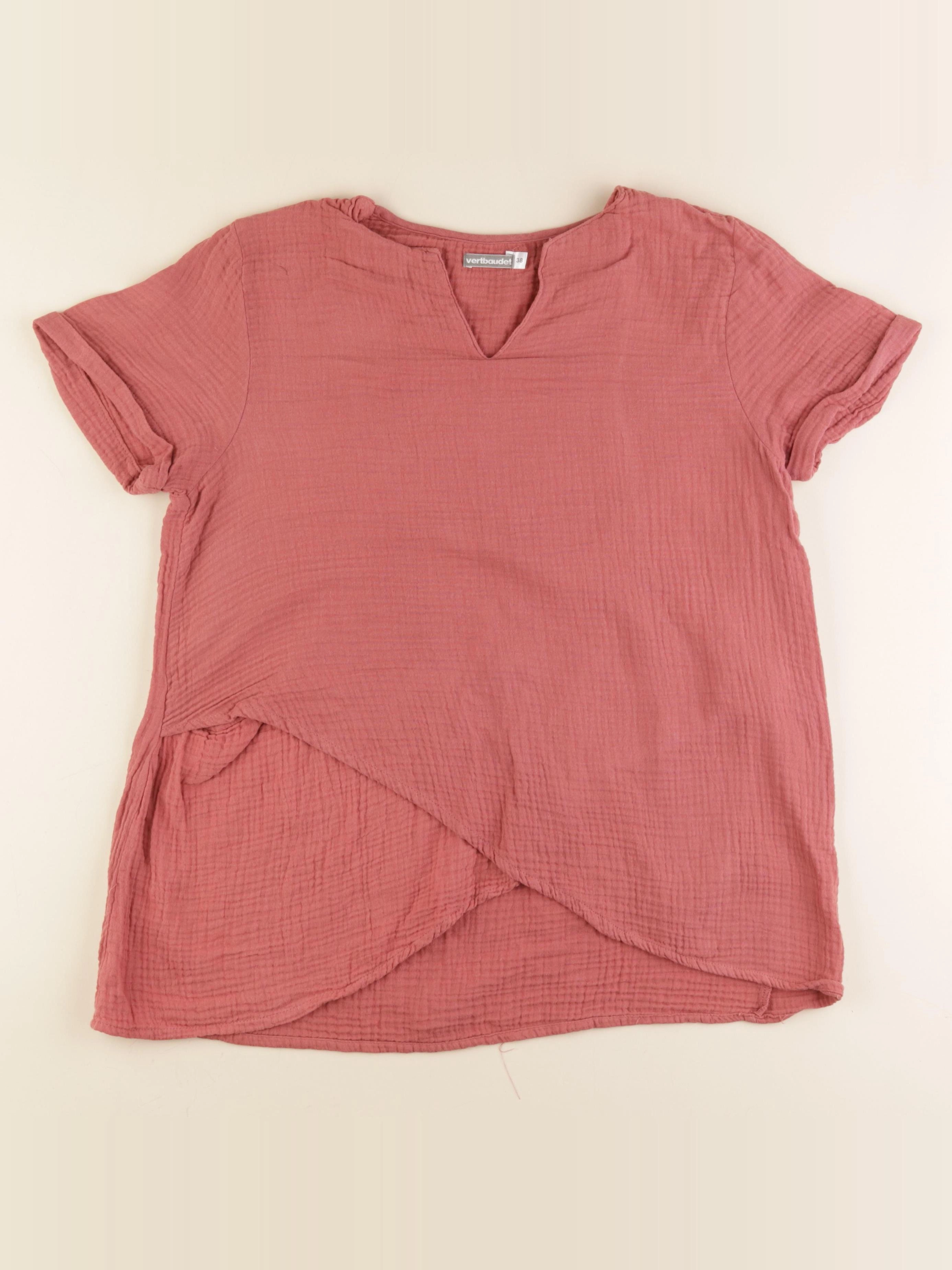 Vertbaudet - blouse grossesse rose - 38
