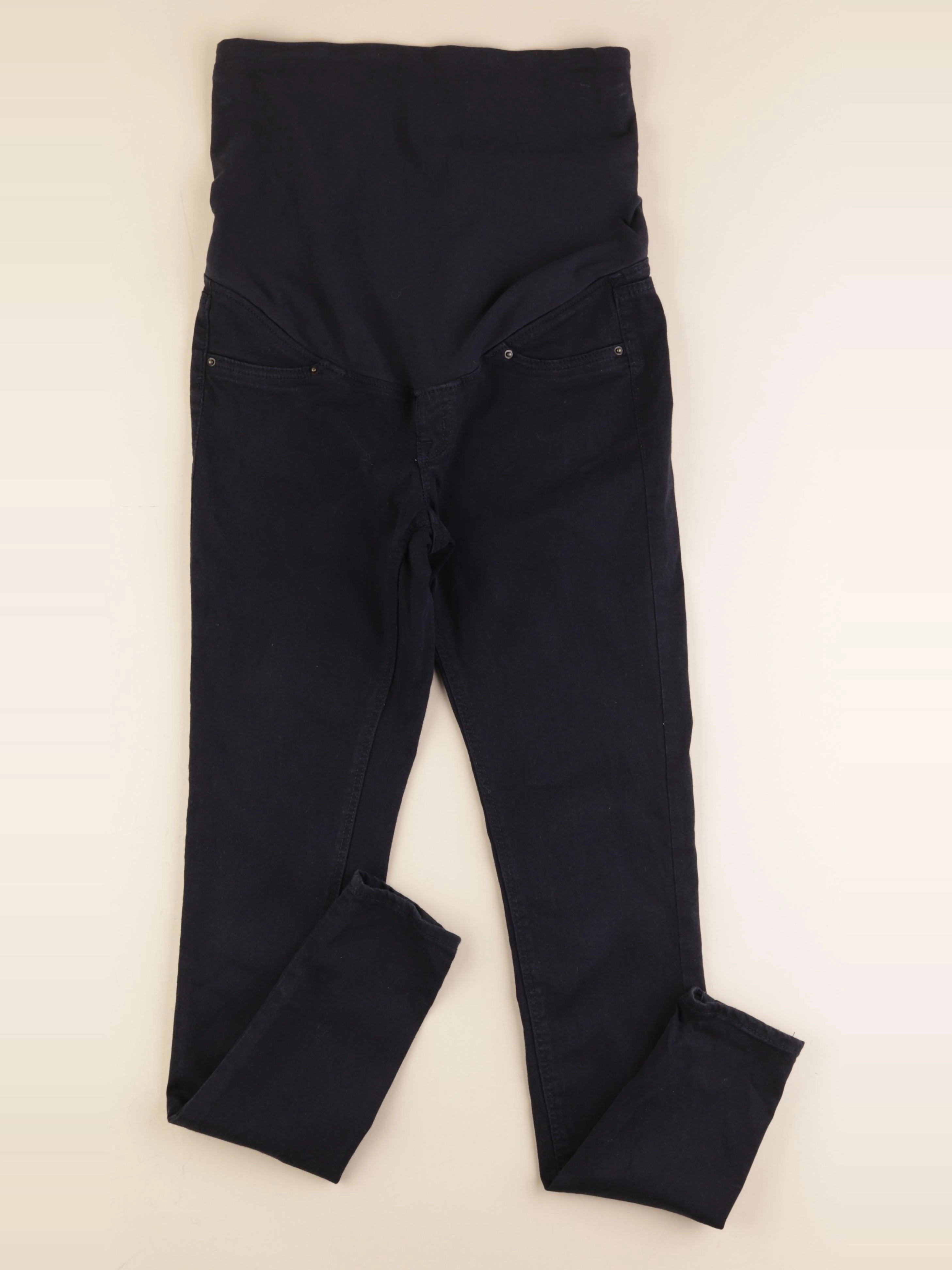 H&M - jean grossesse bleu - 38