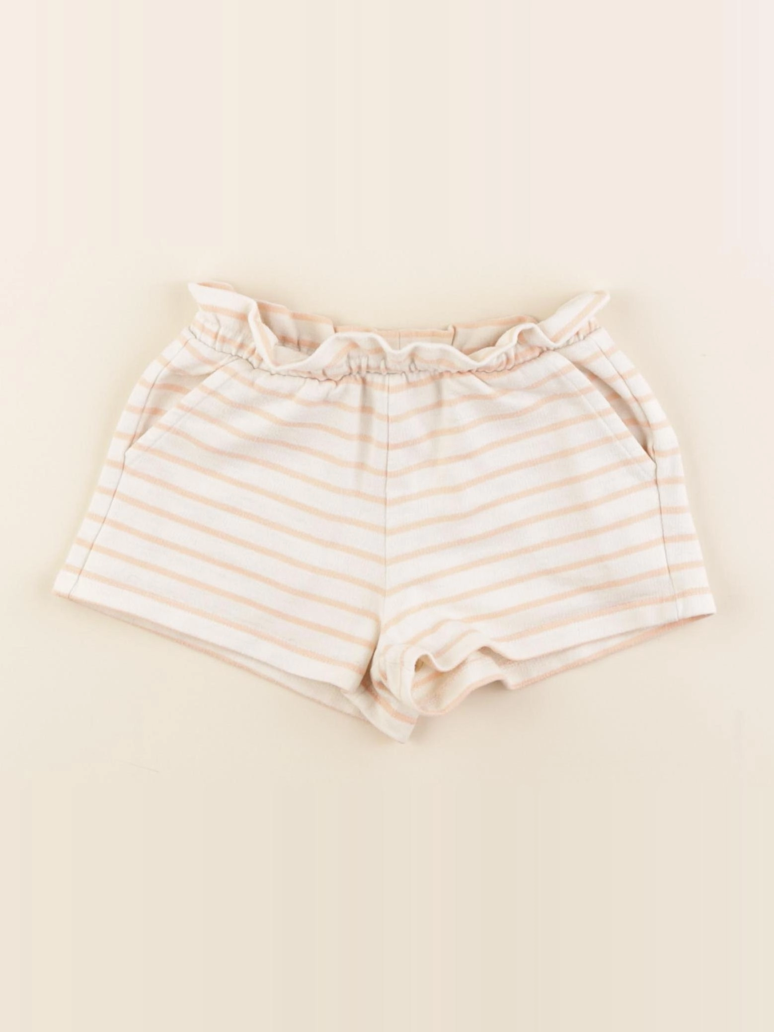 Vertbaudet - short beige - 3 ans