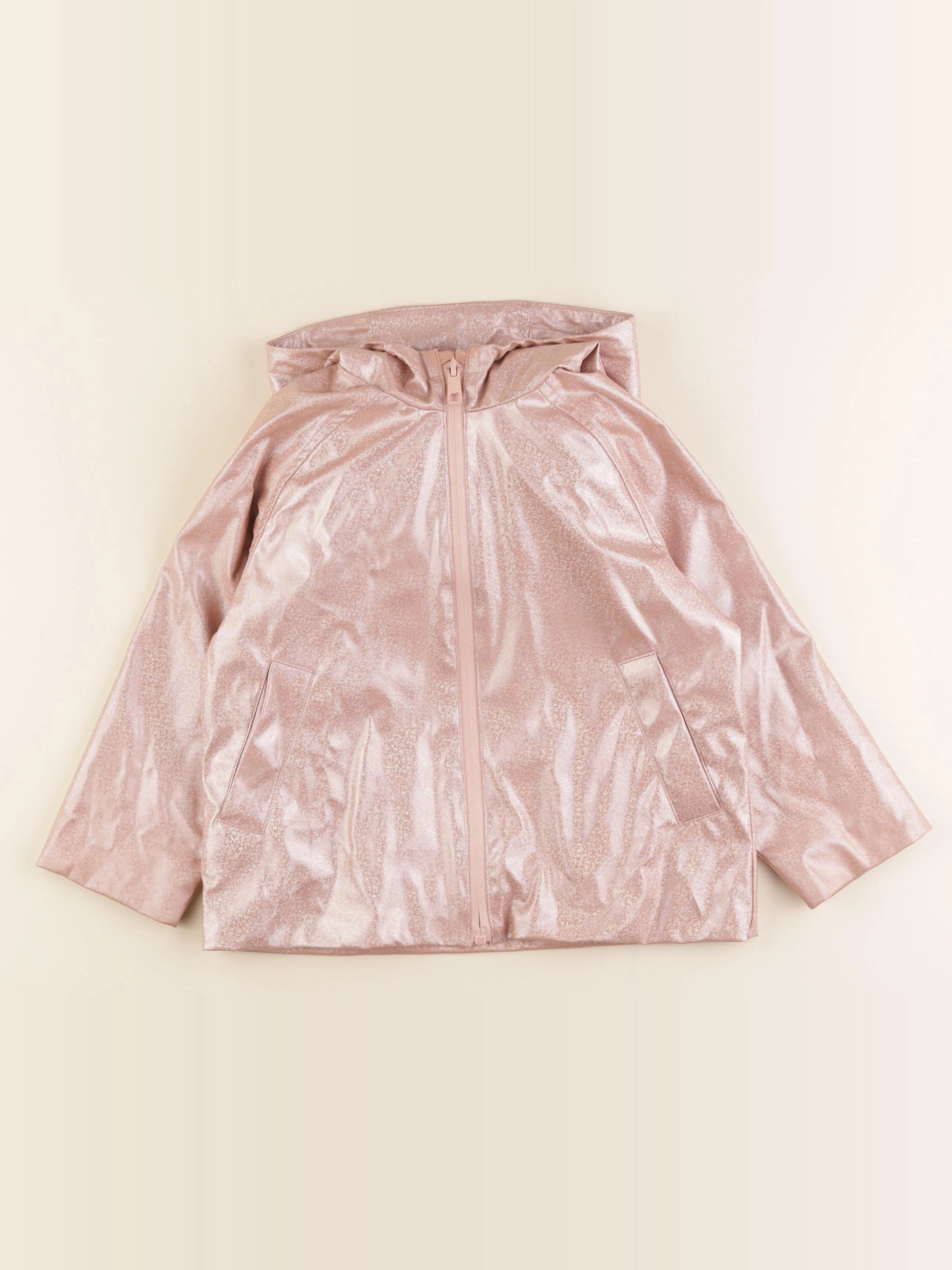 Zara - imperméable rose - 4 ans