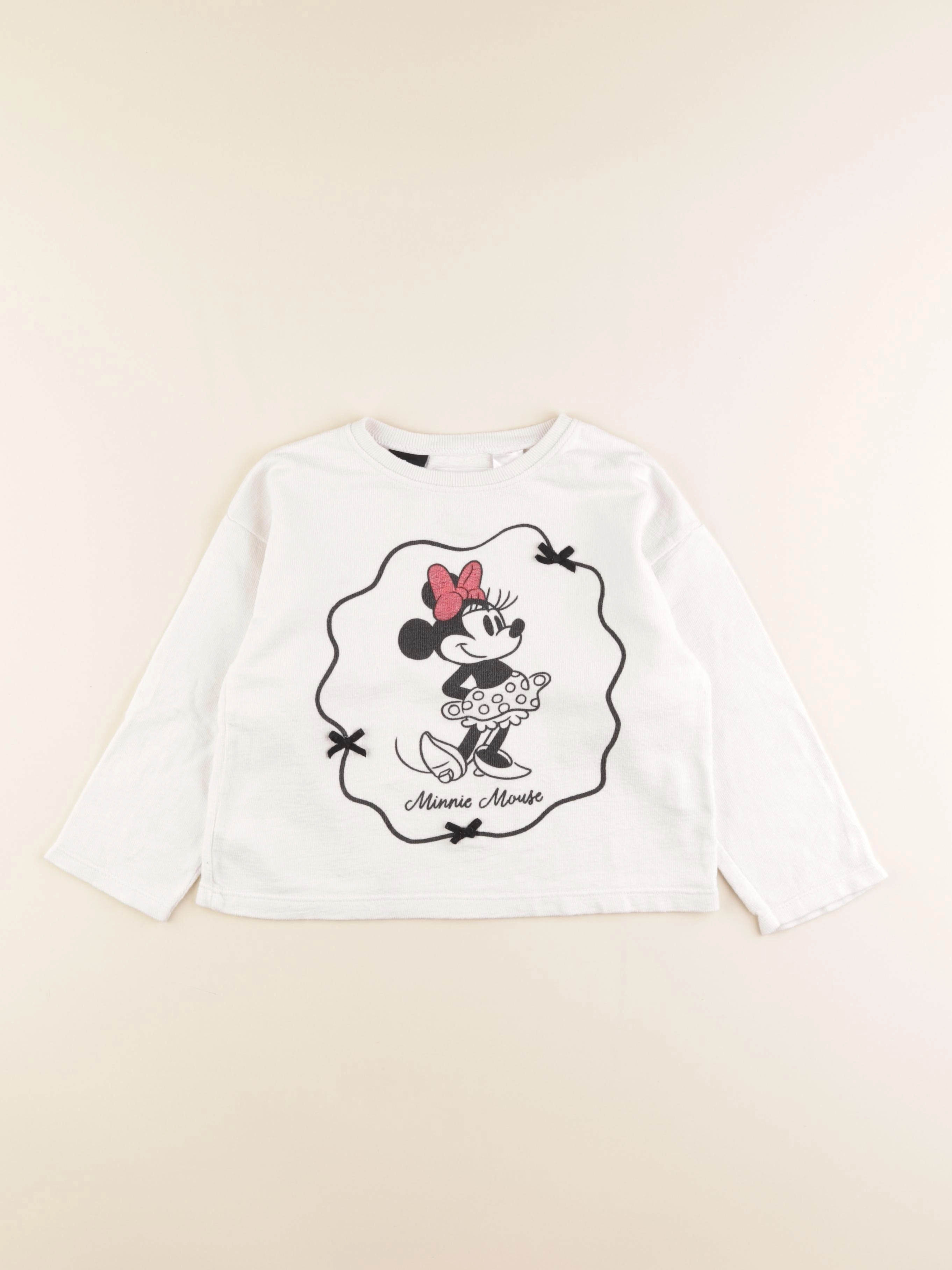 Zara - tee-shirt blanc - 4 ans