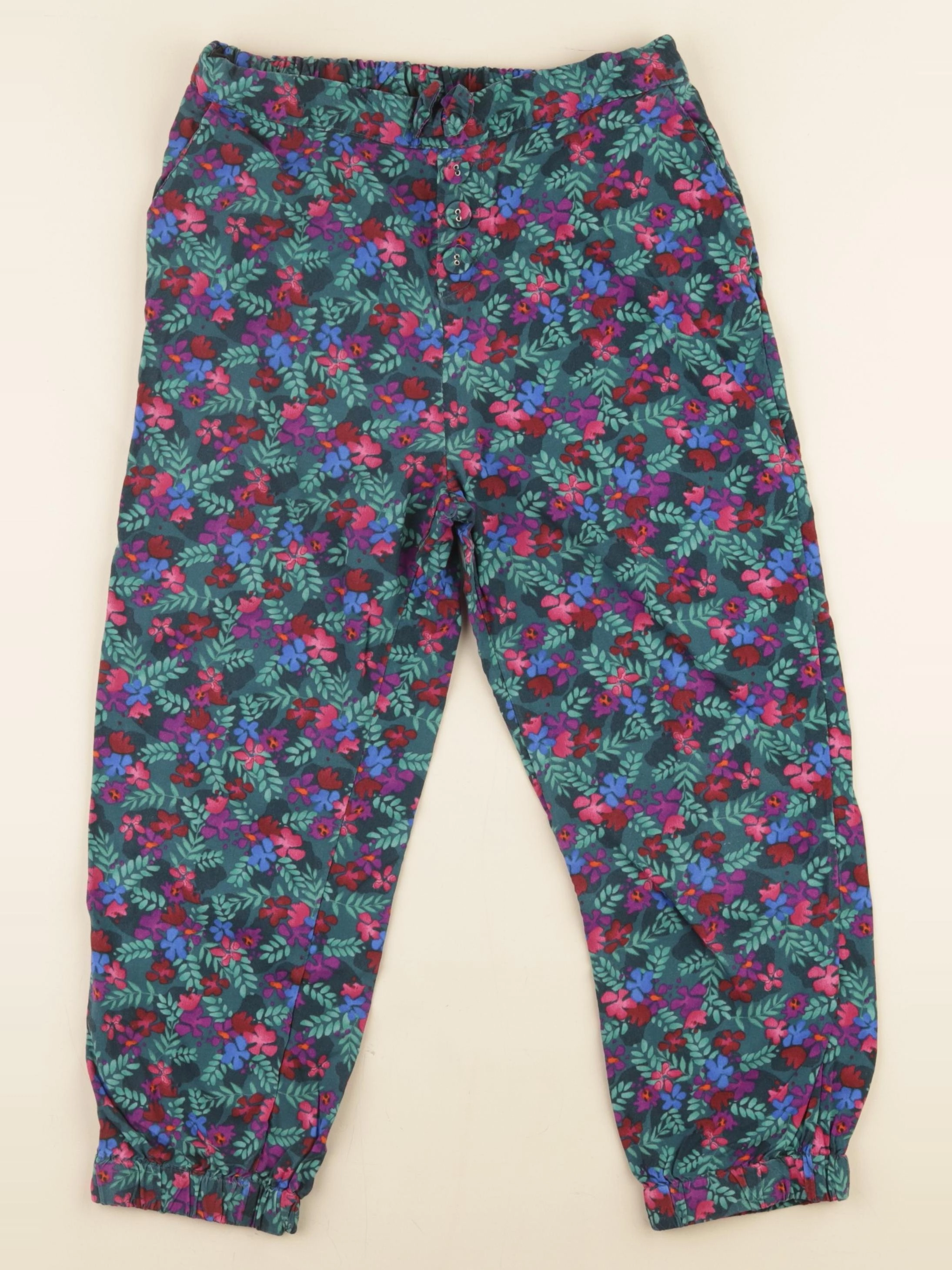 Vertbaudet - pantalon multicolore - 10 ans
