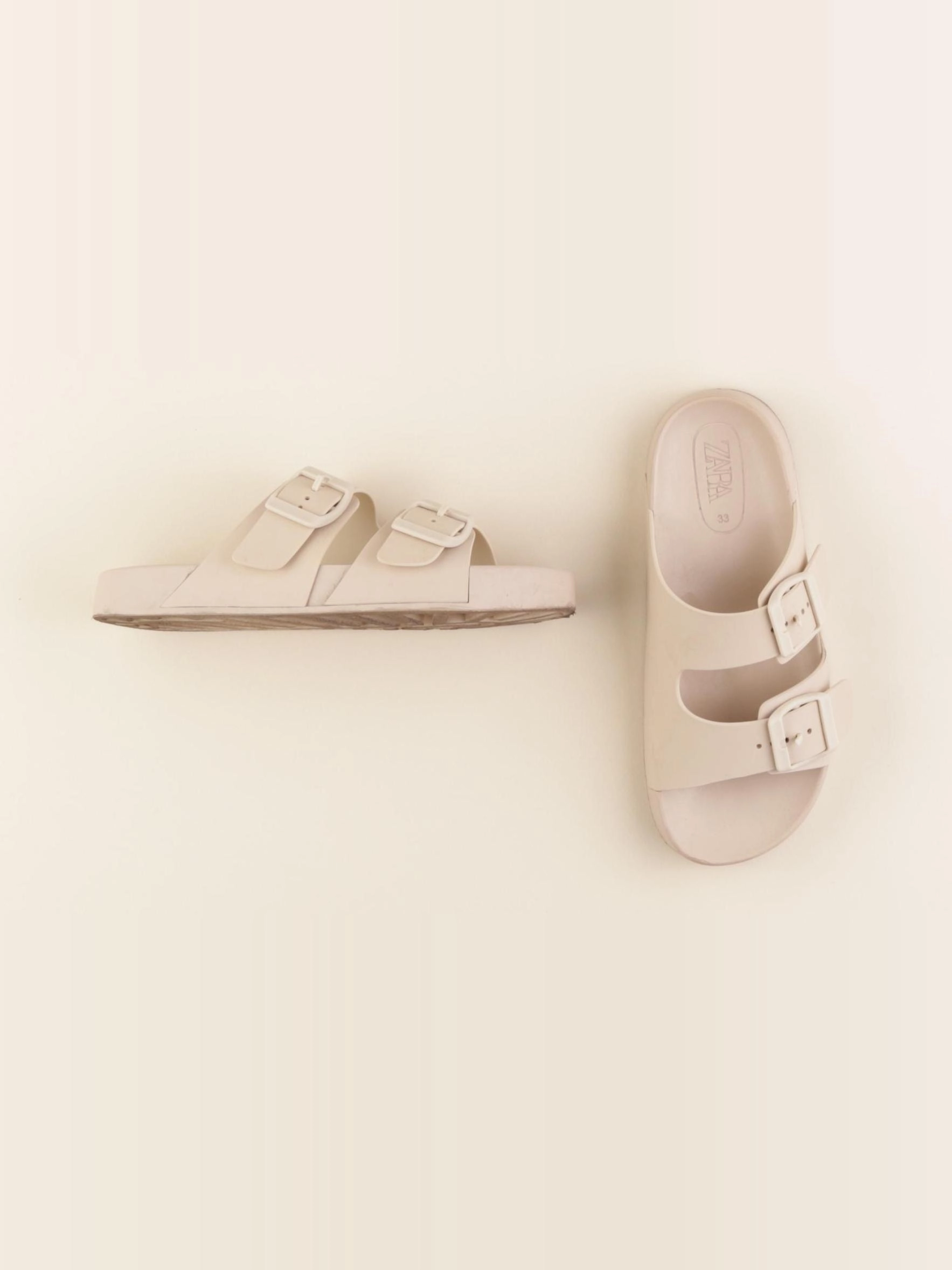 Zara - sandales marron - pointure 33