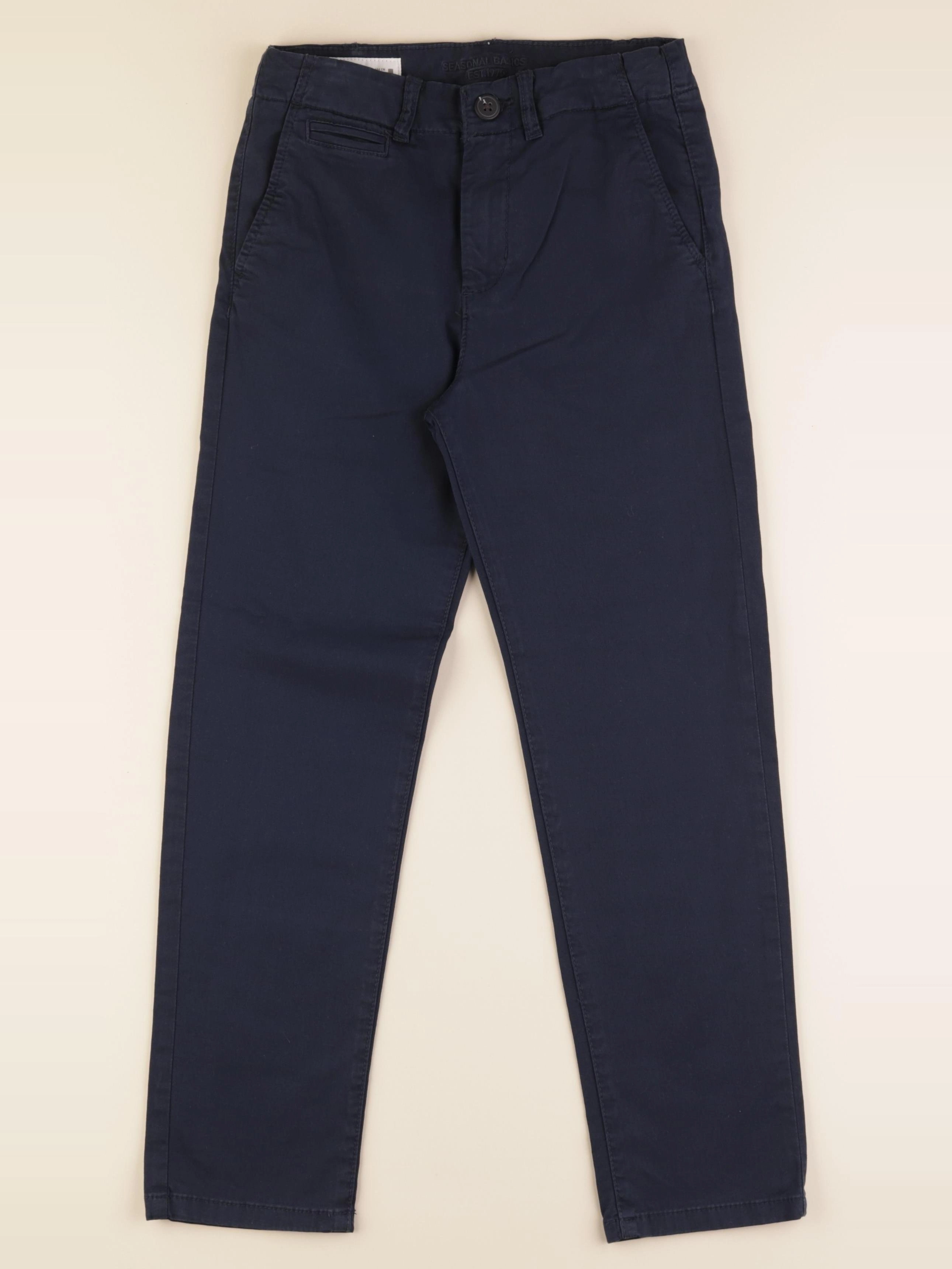 Zara - pantalon bleu - 8/9 ans
