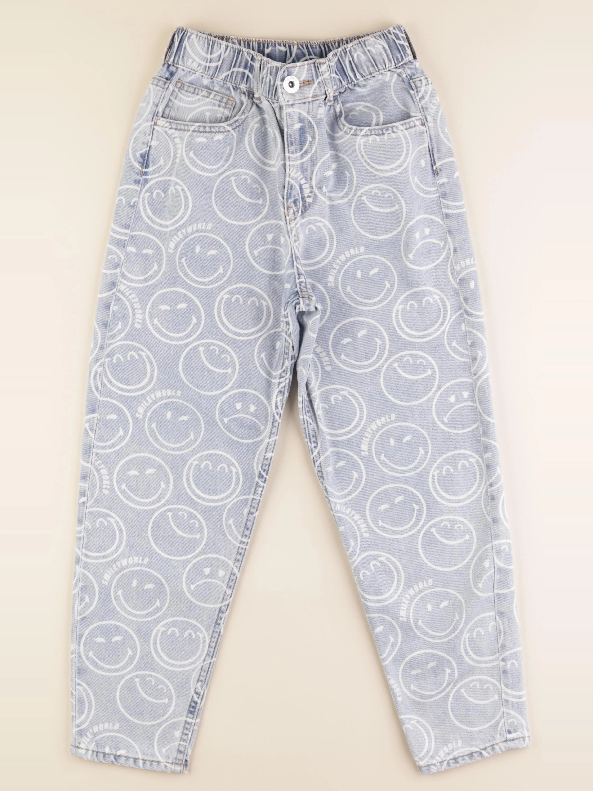 H&M - jean bleu - 8/9 ans
