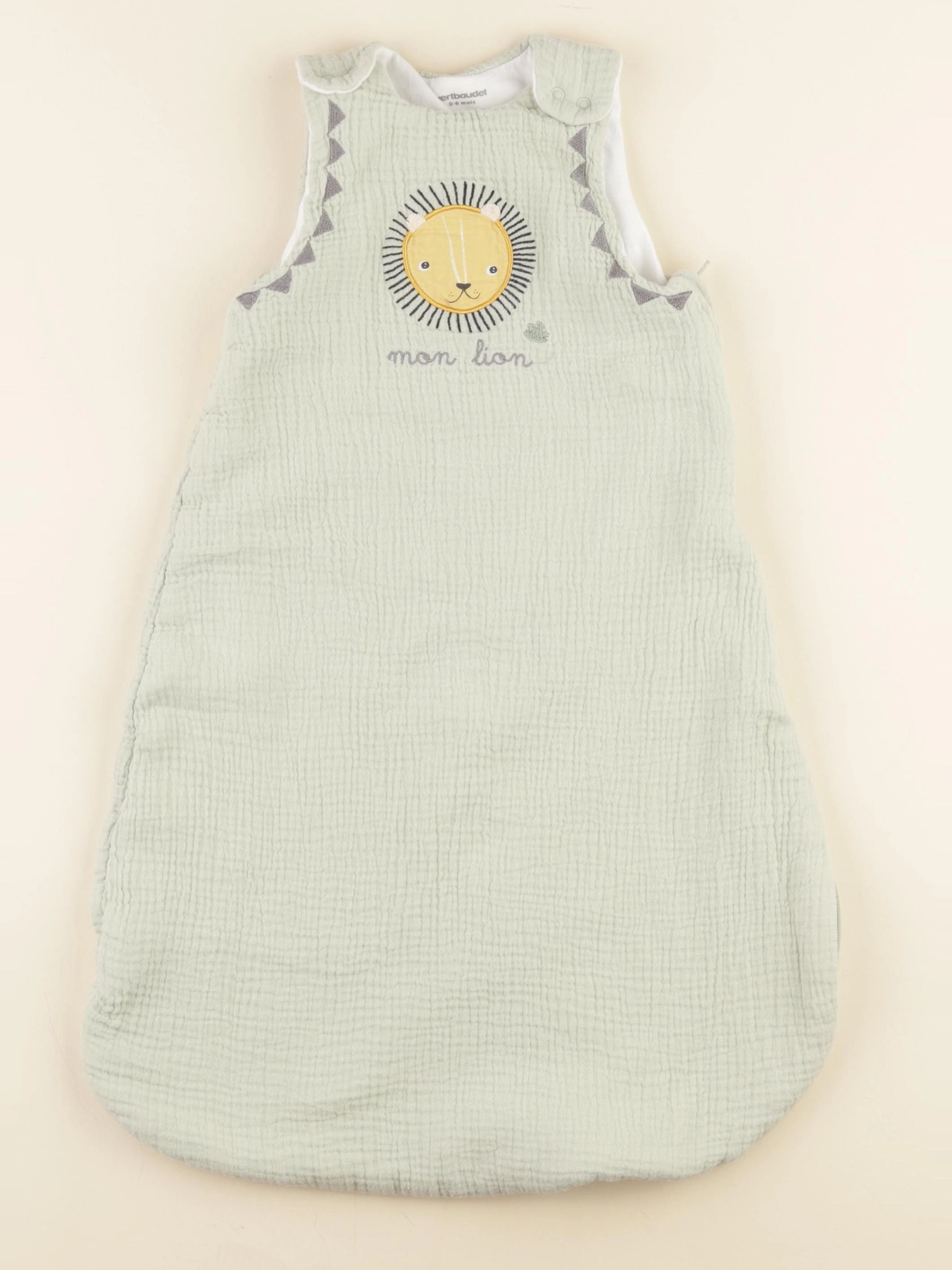 Vertbaudet - gigoteuse TOG 2,5 vert - 0/6 mois