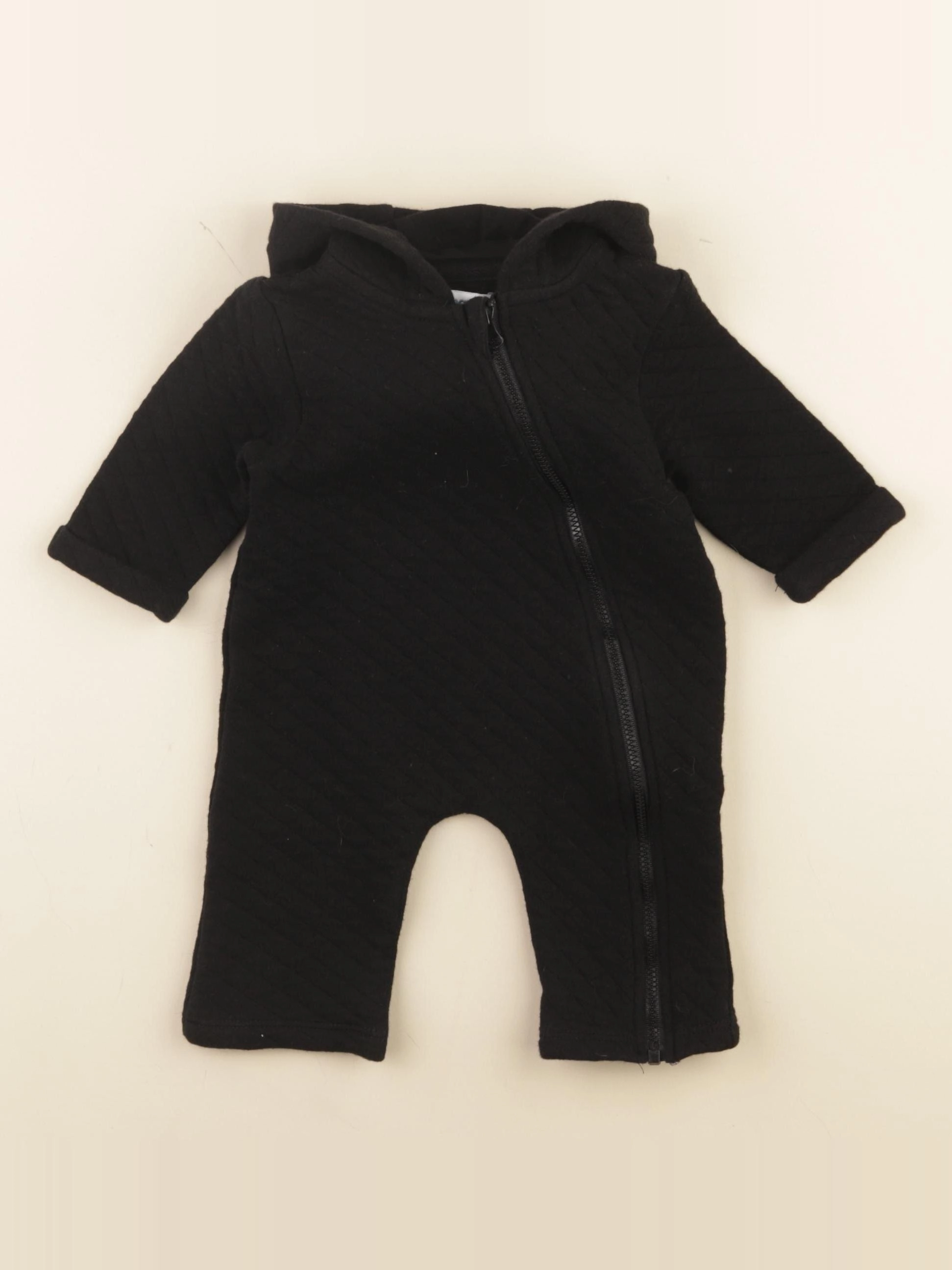 Vertbaudet - combinaison noir - 3 mois