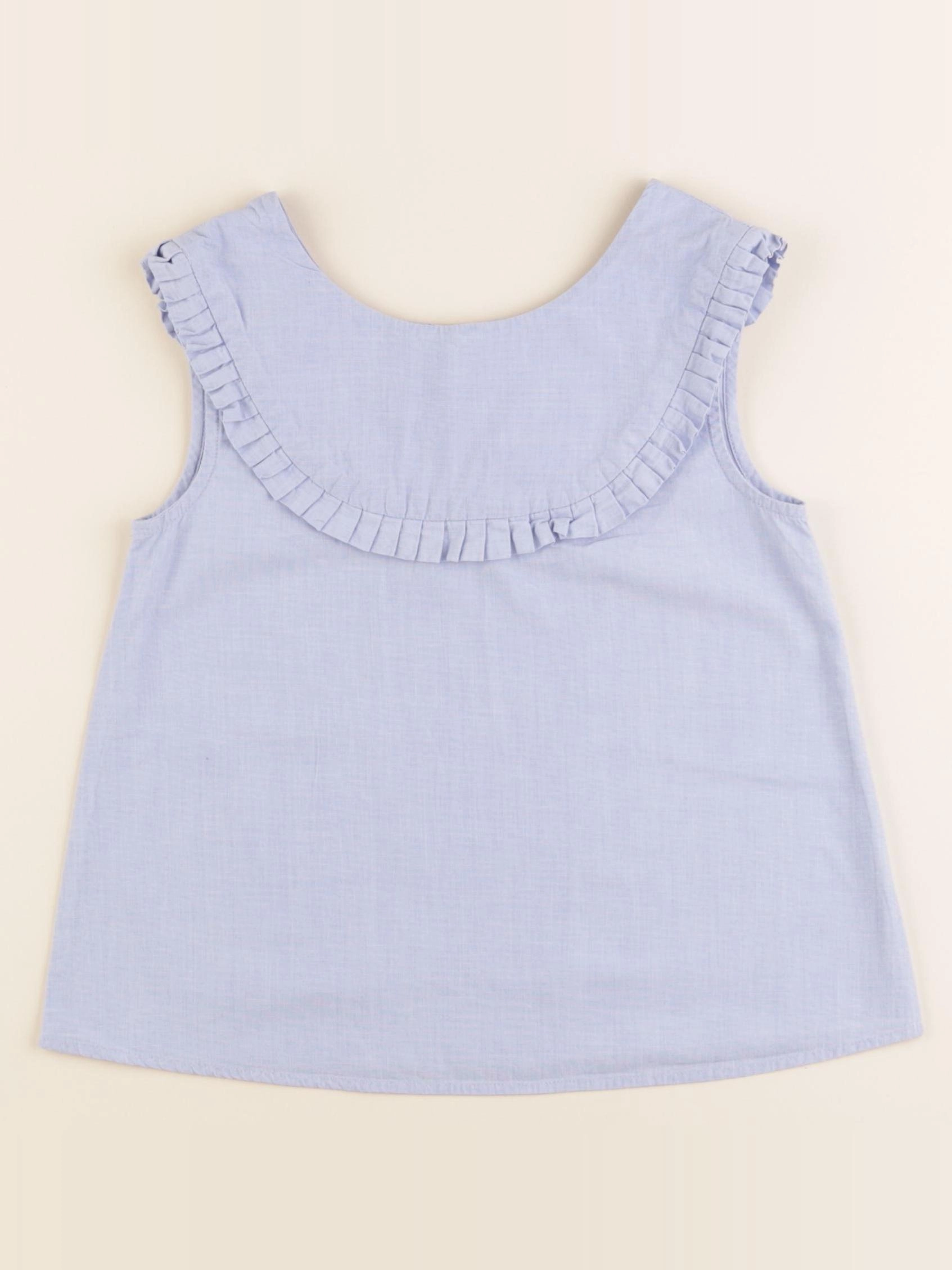 Jacadi - blouse bleu - 5 ans
