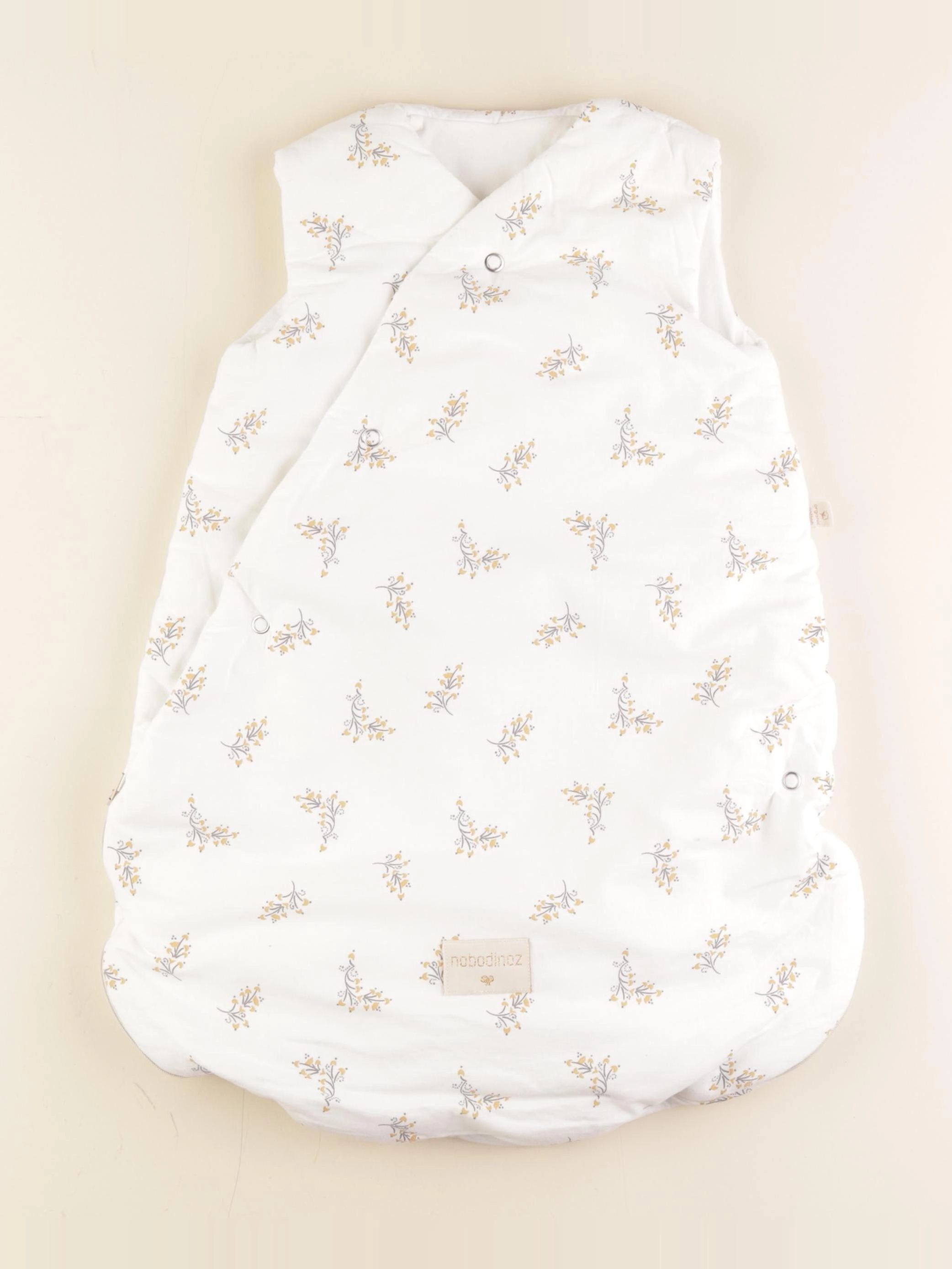Nobodinoz - gigoteuse blanc - 0/6 mois