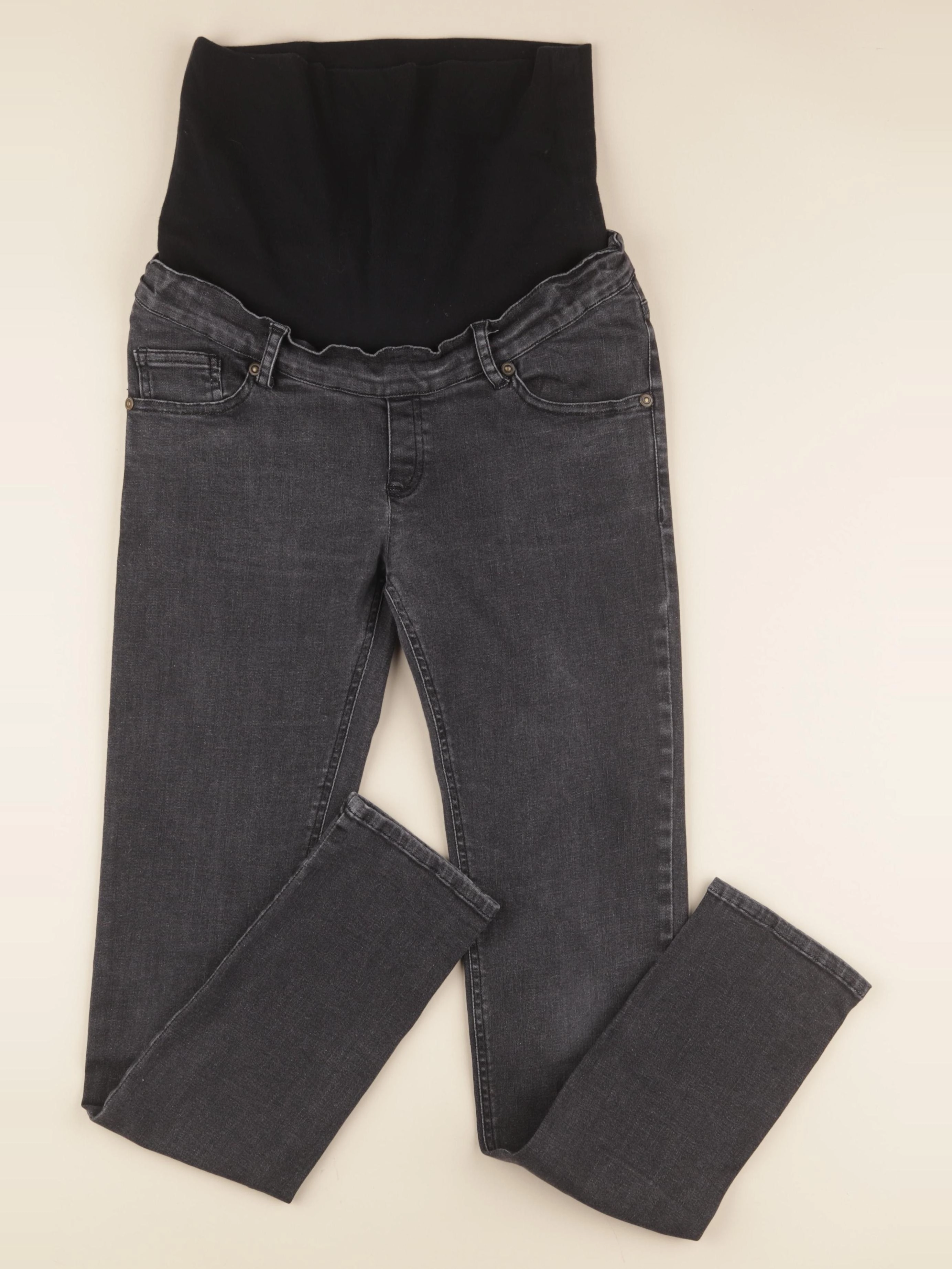 Natalys maternité - jean grossesse noir - 36