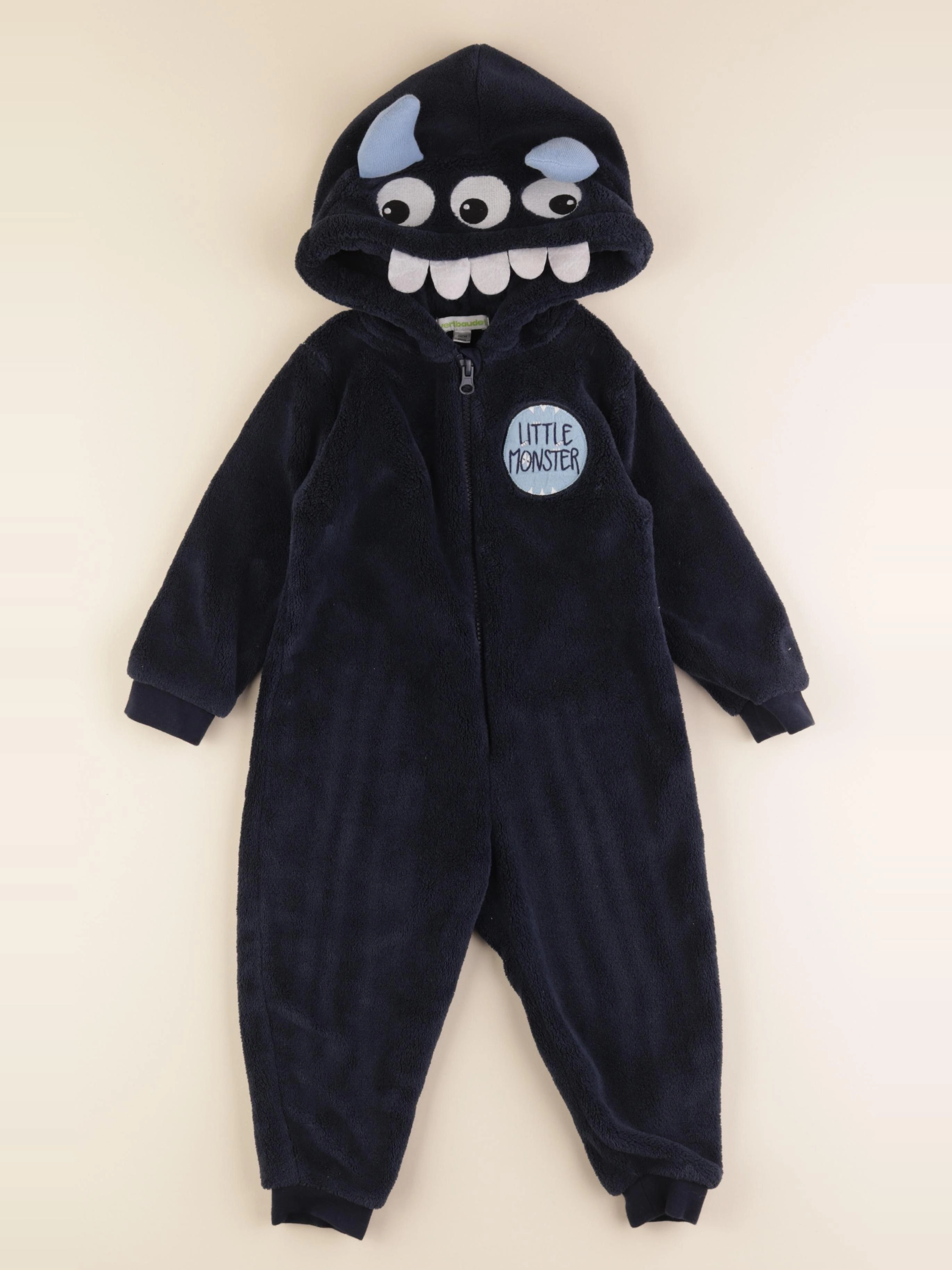 Vertbaudet - sur-pyjama bleu - 2 ans