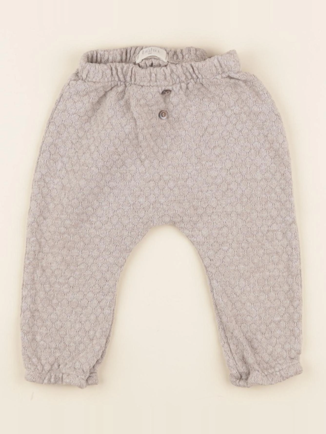Buho - pantalon beige - 9 mois