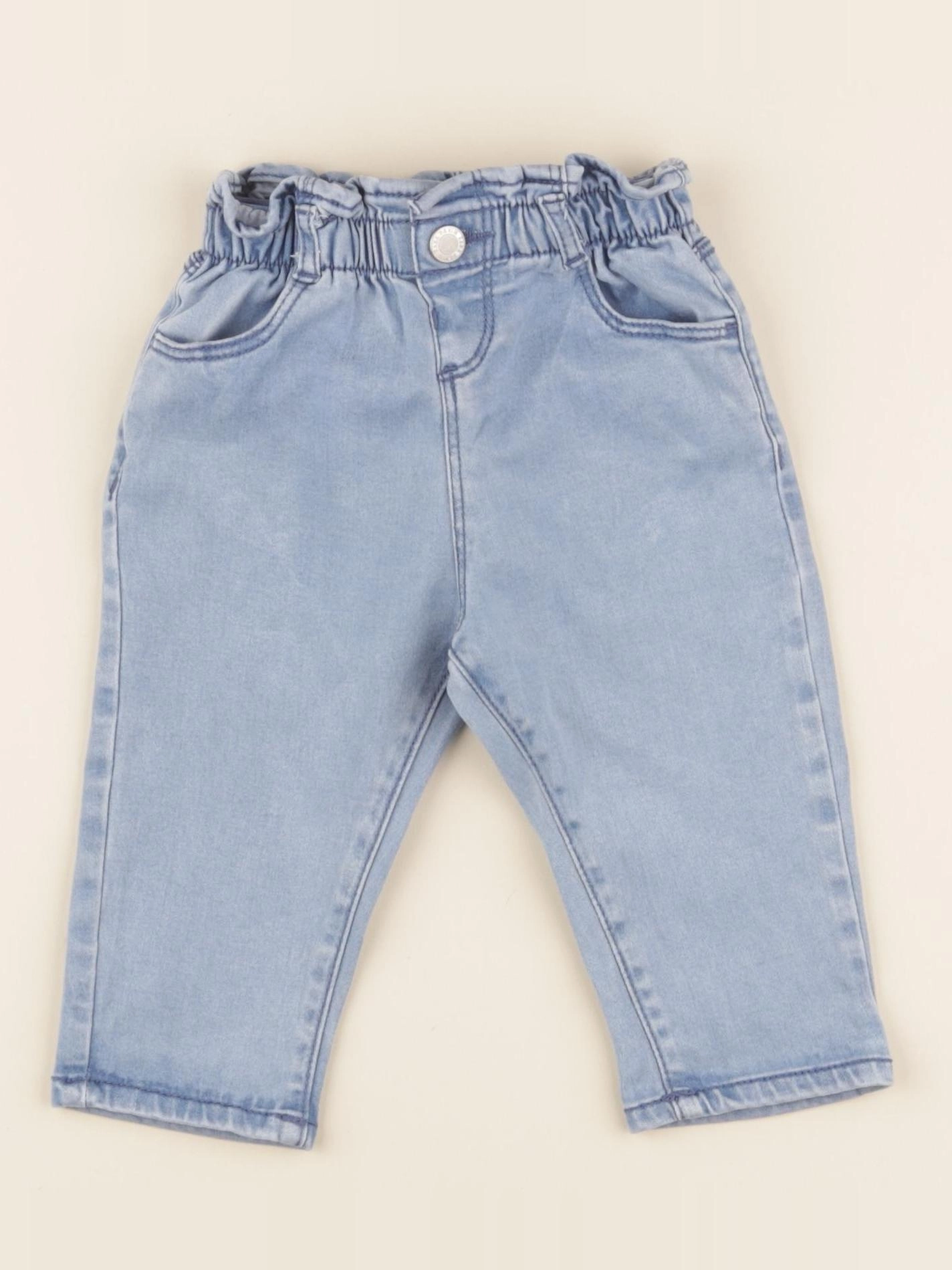 Zara - pantalon bleu - 3/6 mois