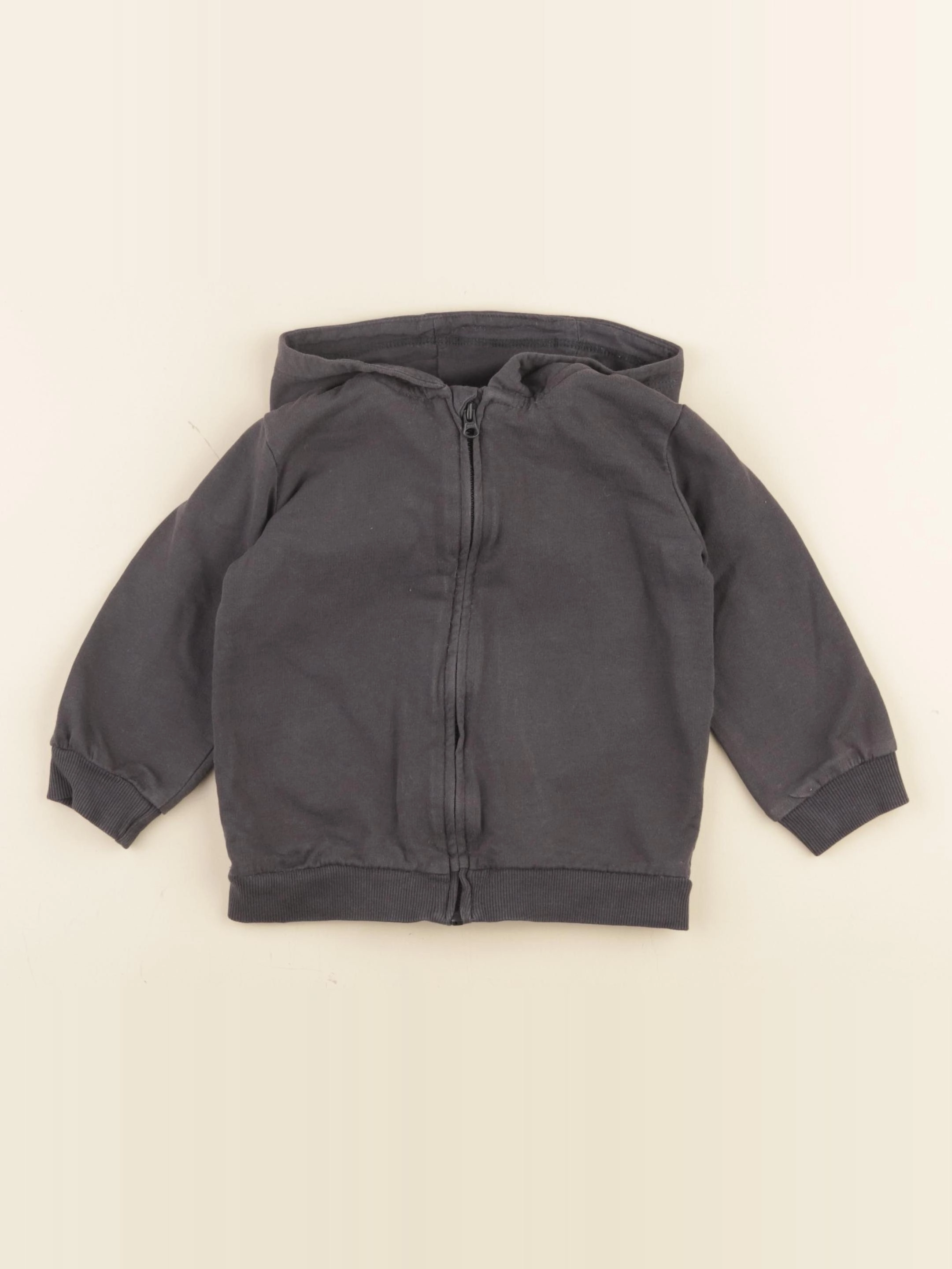 H&M - sweat gris - 12/18 mois