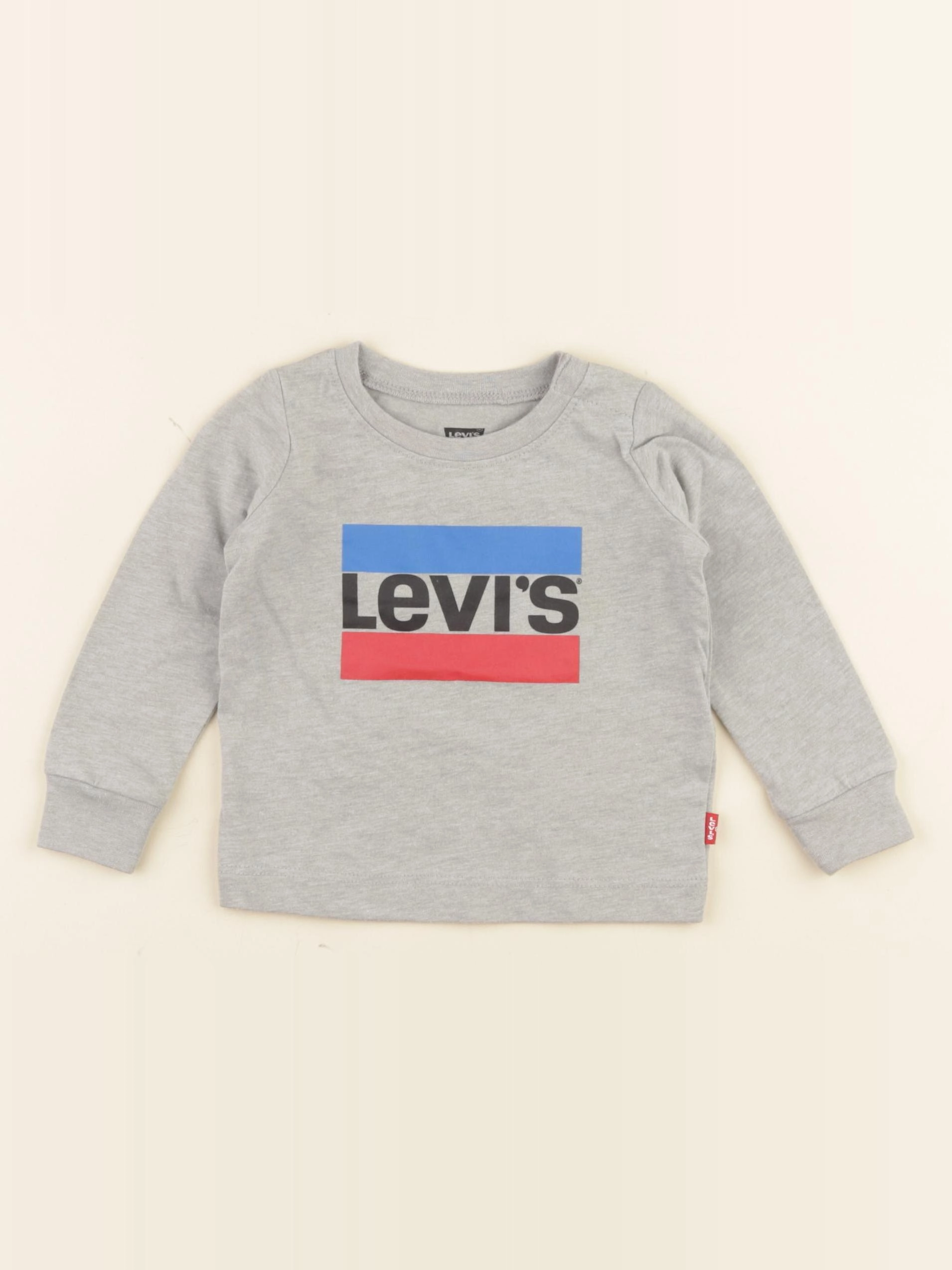 Levi's - tee-shirt gris - 6 mois