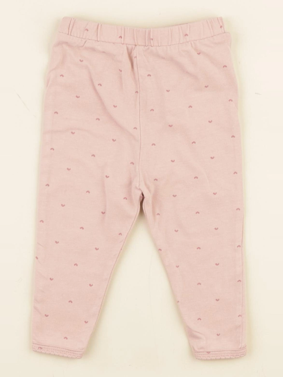 Vertbaudet - legging rose - 6 mois