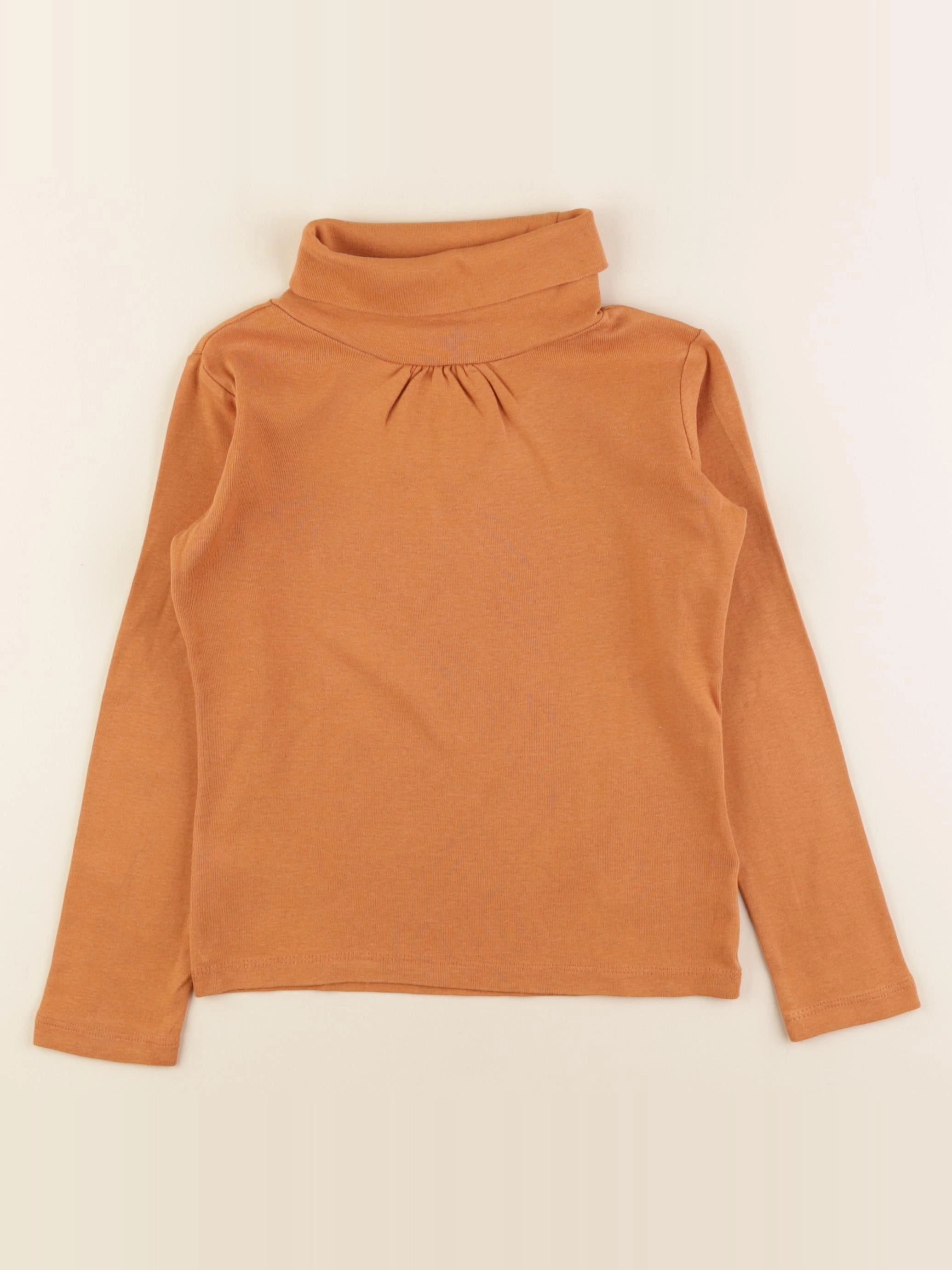 Vertbaudet - sous-pull marron - 6 ans