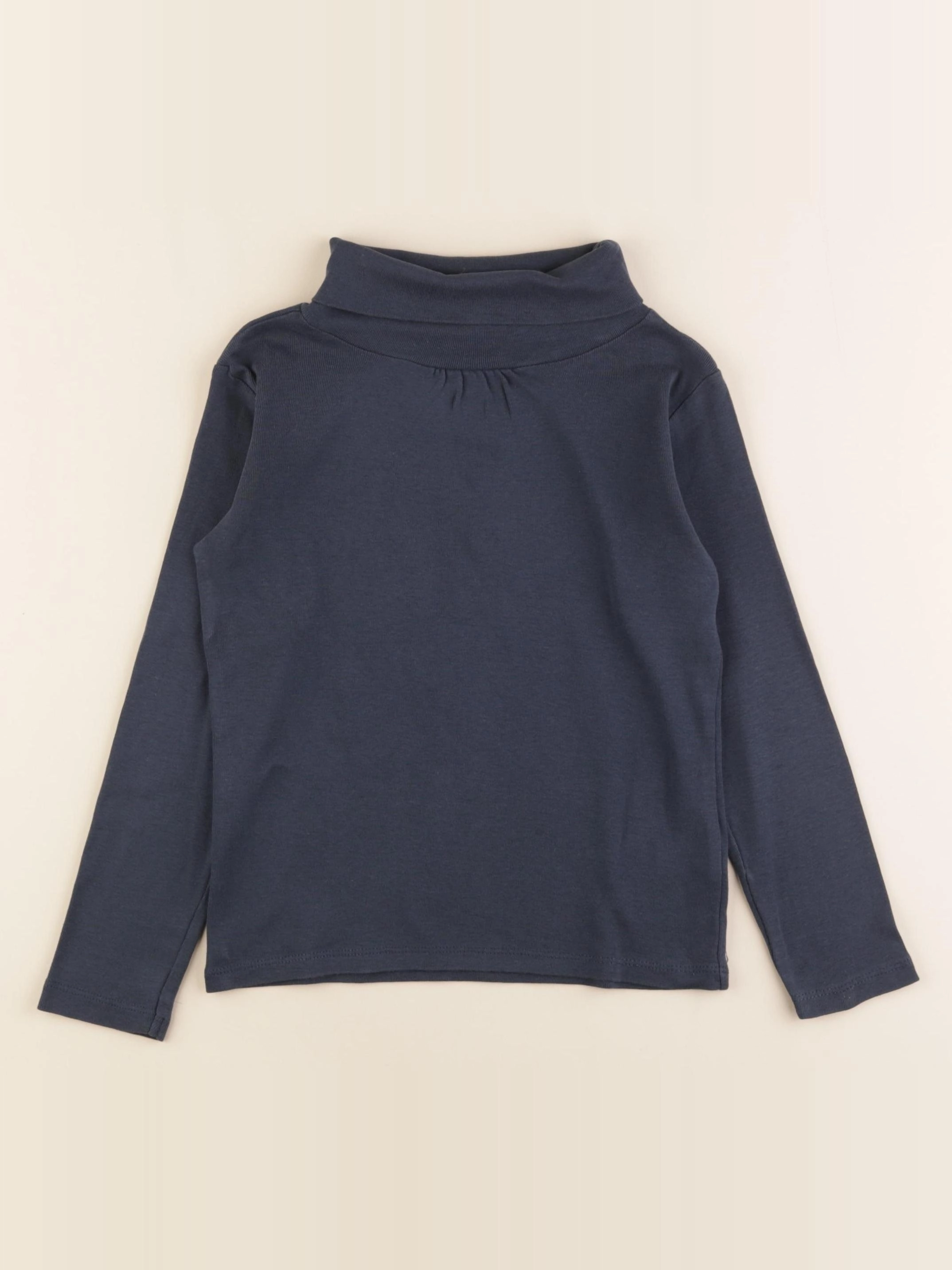 Vertbaudet - sous-pull bleu - 6 ans