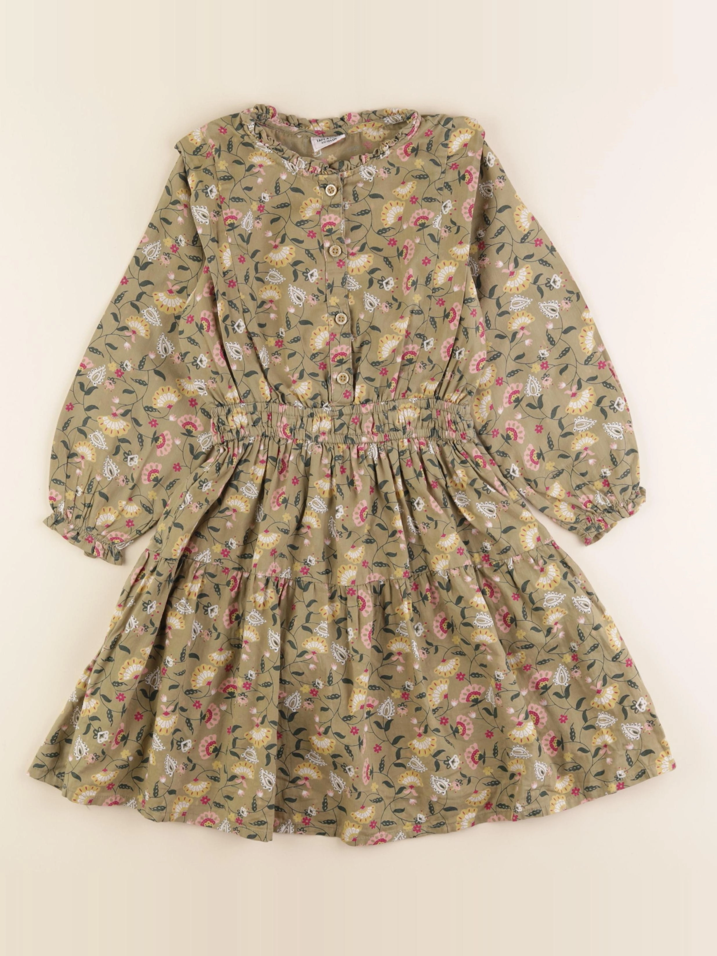 Tape à l'oeil - robe multicolore - 4 ans