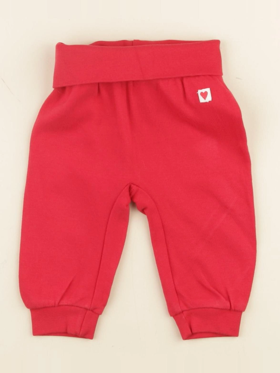 H&M - sarouel rouge - 2/4 mois