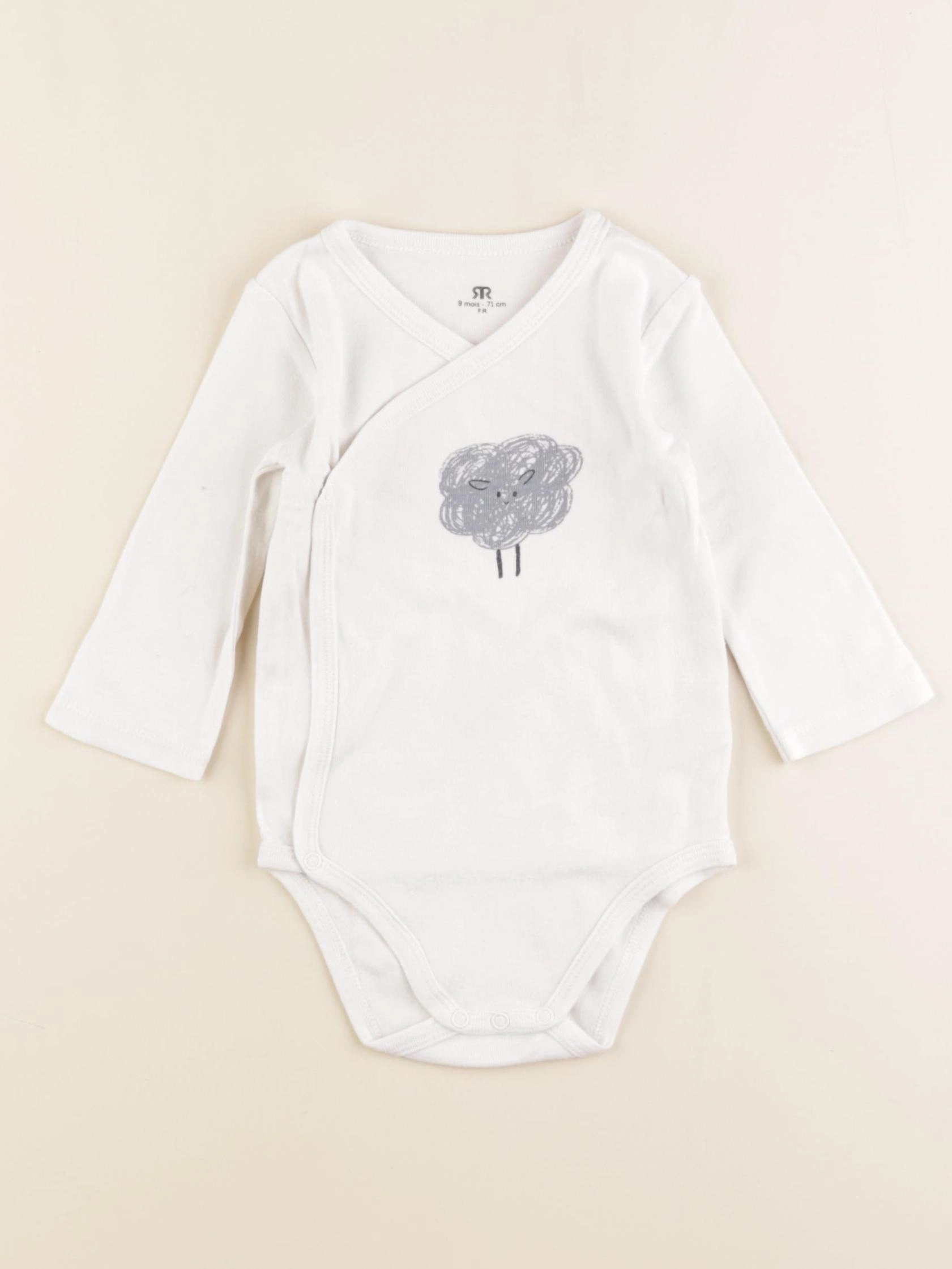 La Redoute - body blanc - 9 mois