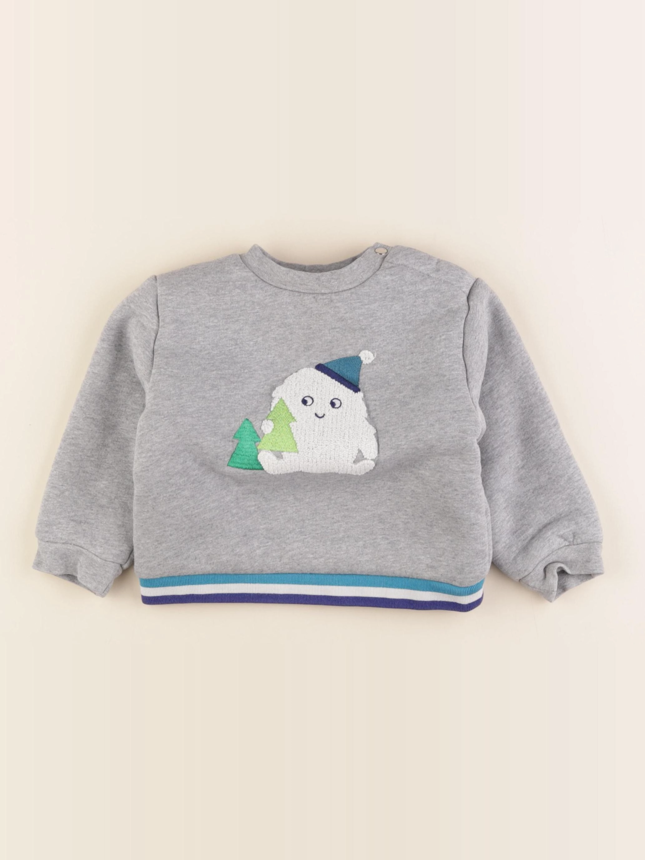 Jacadi - sweat gris - 24 mois