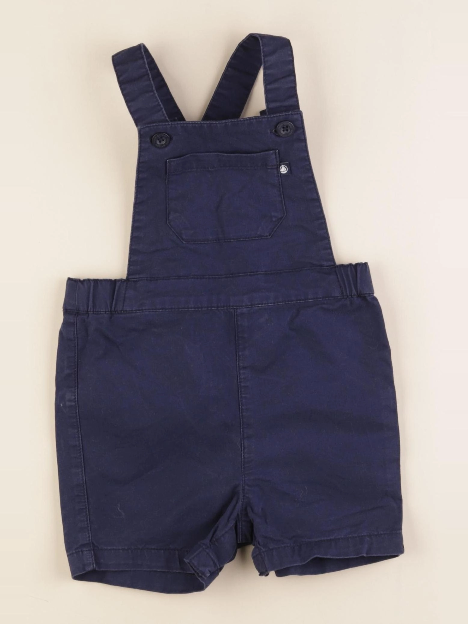 Petit Bateau - salopette bleu - 18 mois