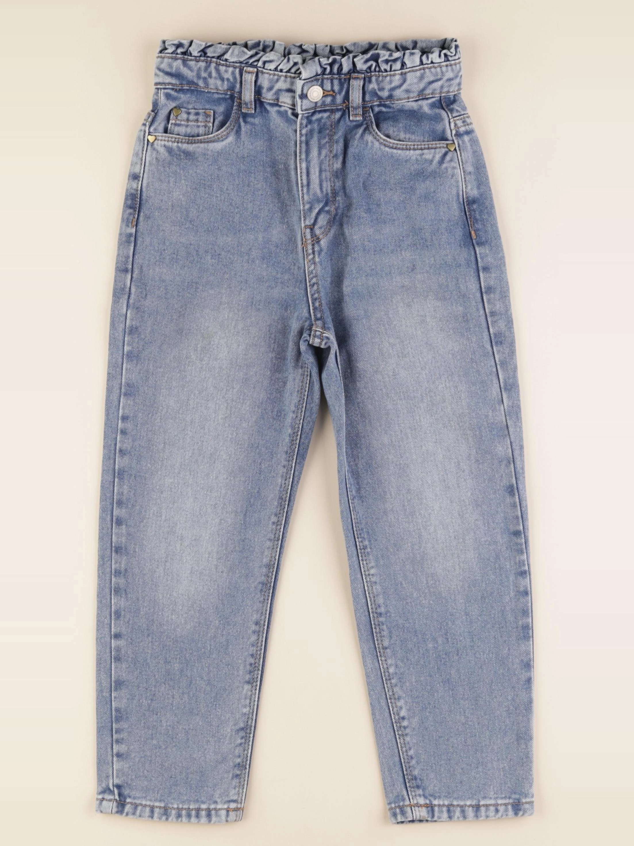 Vertbaudet - jean bleu - 7 ans