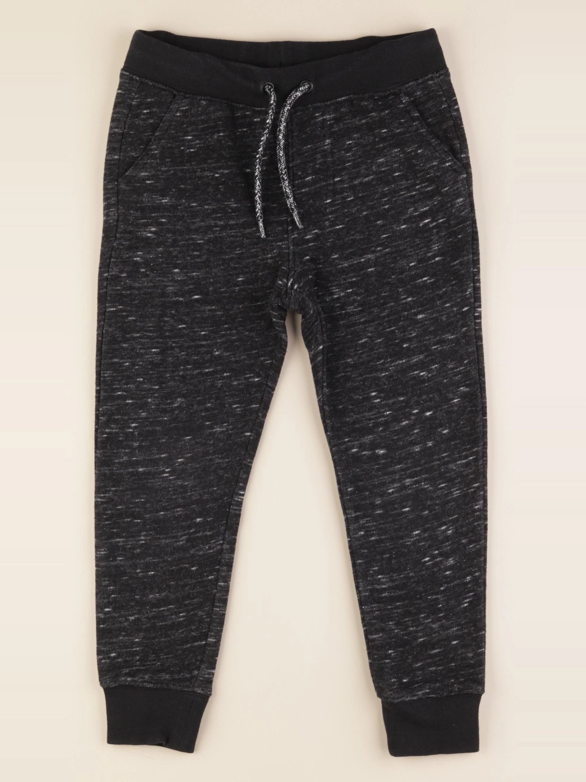 H&M - jogging noir - 5/6 ans