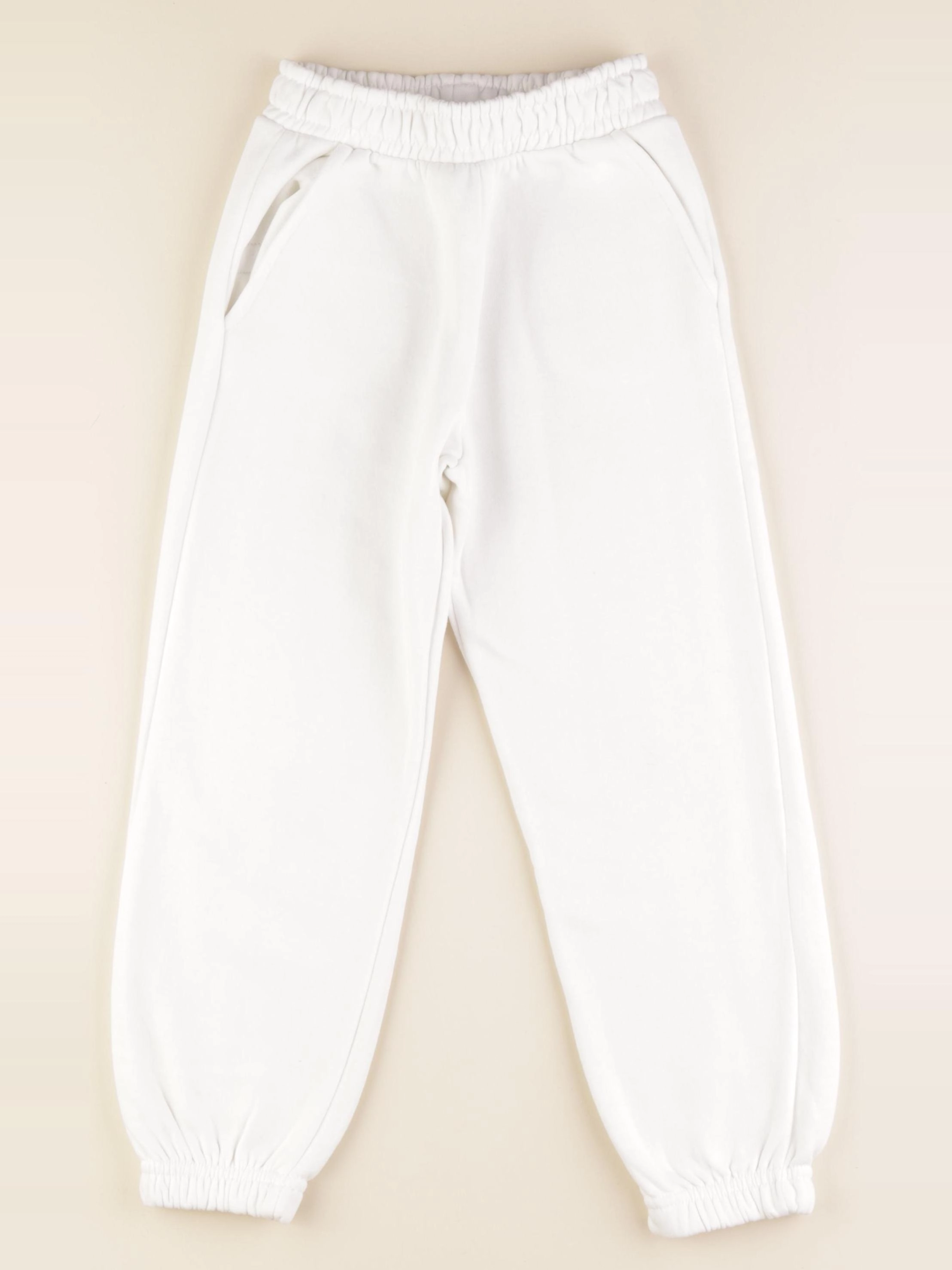 Zara - jogging blanc - 7 ans