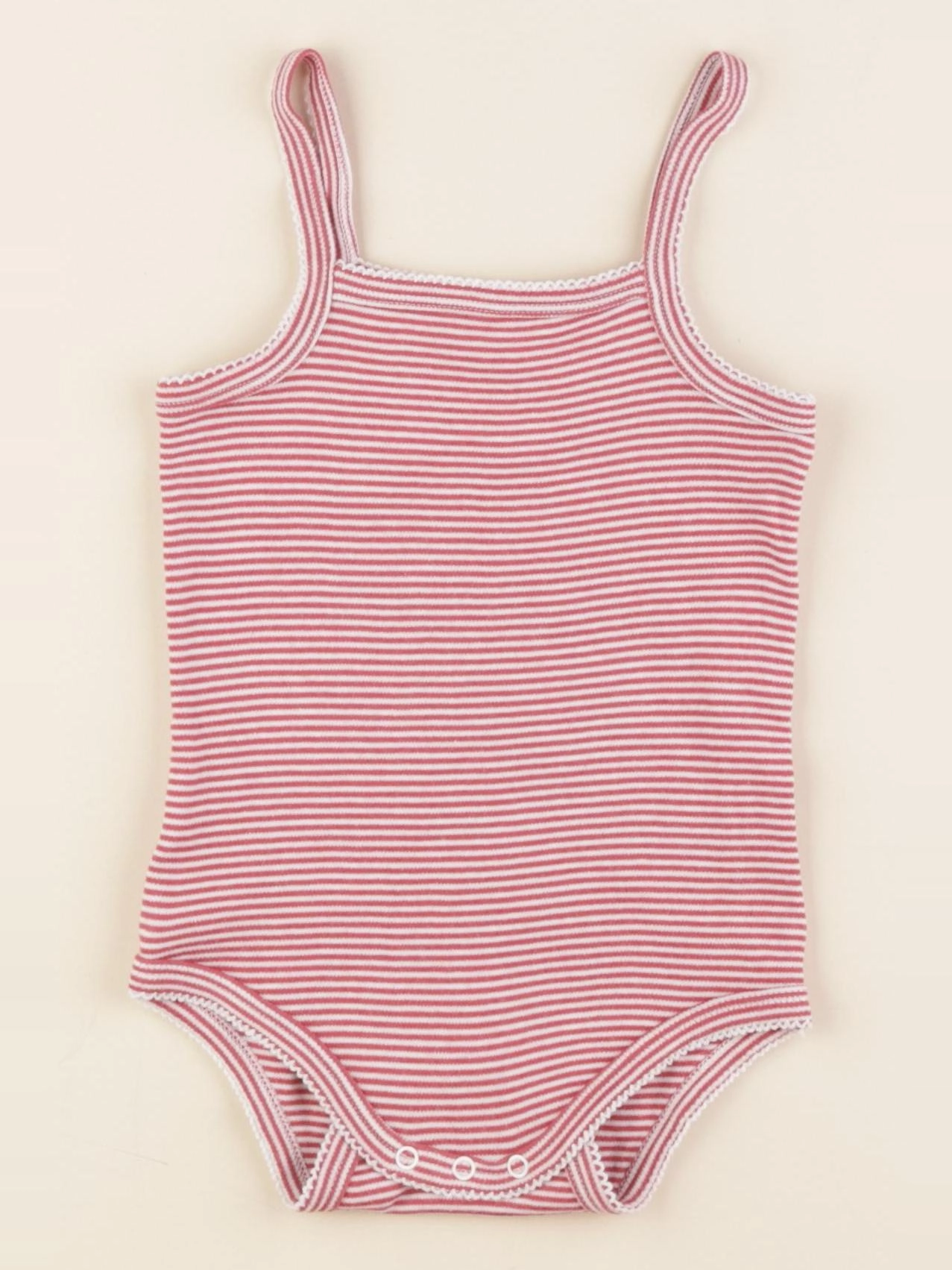 Vertbaudet - body rose - 24 mois