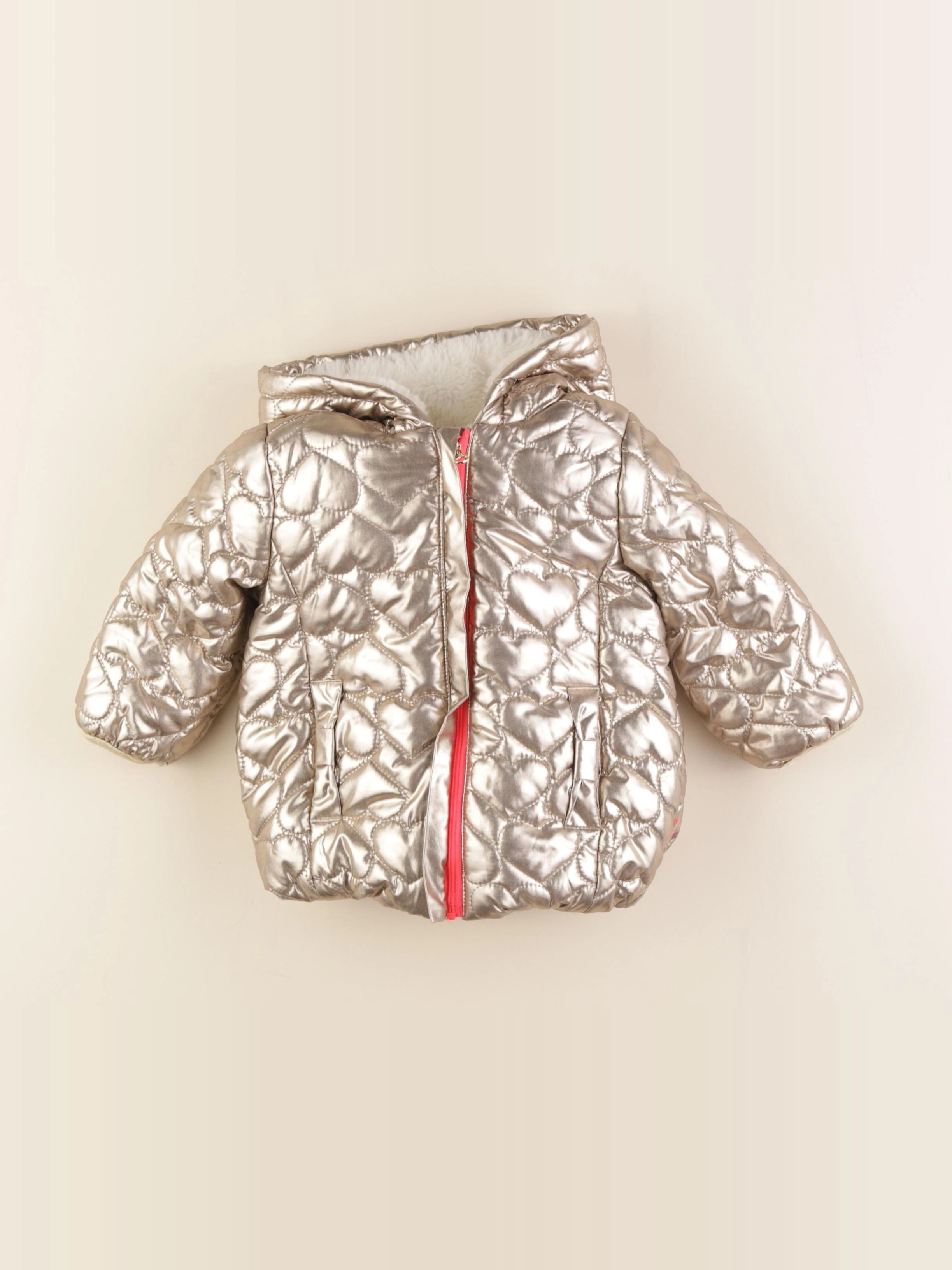 Billie Blush - doudoune or - 12 mois