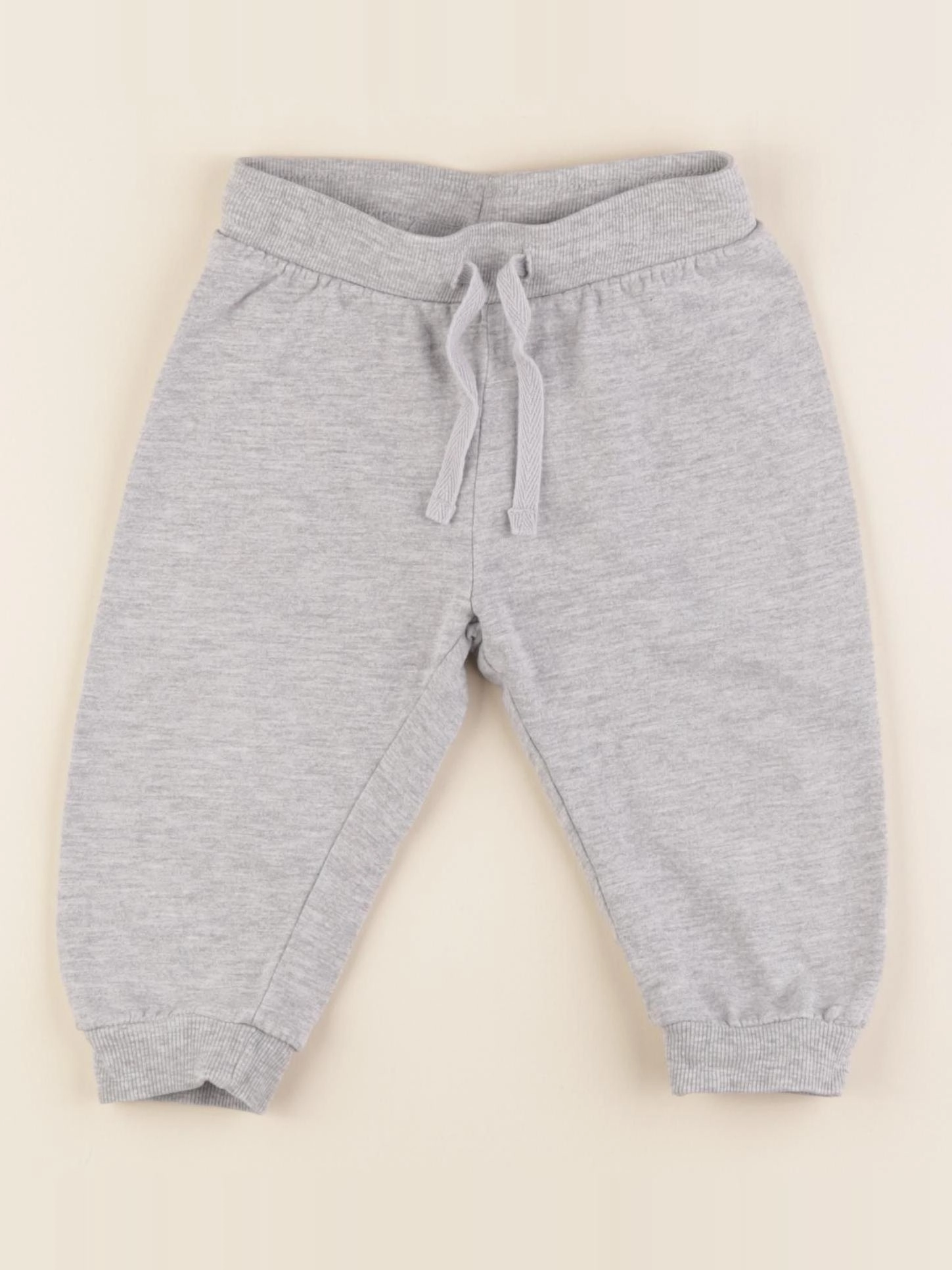 H&M - jogging gris - 9/12 mois