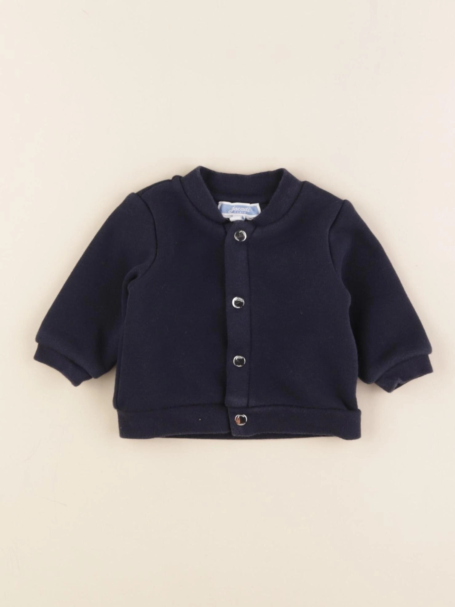 Jacadi - sweat bleu - 1 mois