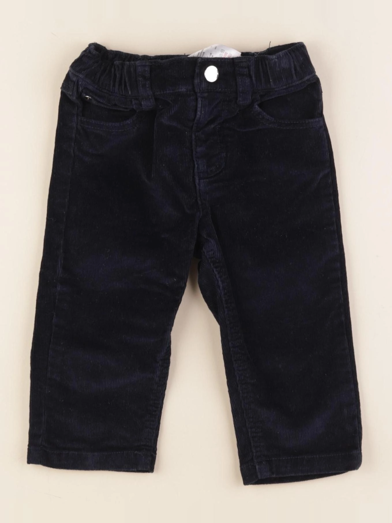 Jacadi - pantalon bleu - 12 mois